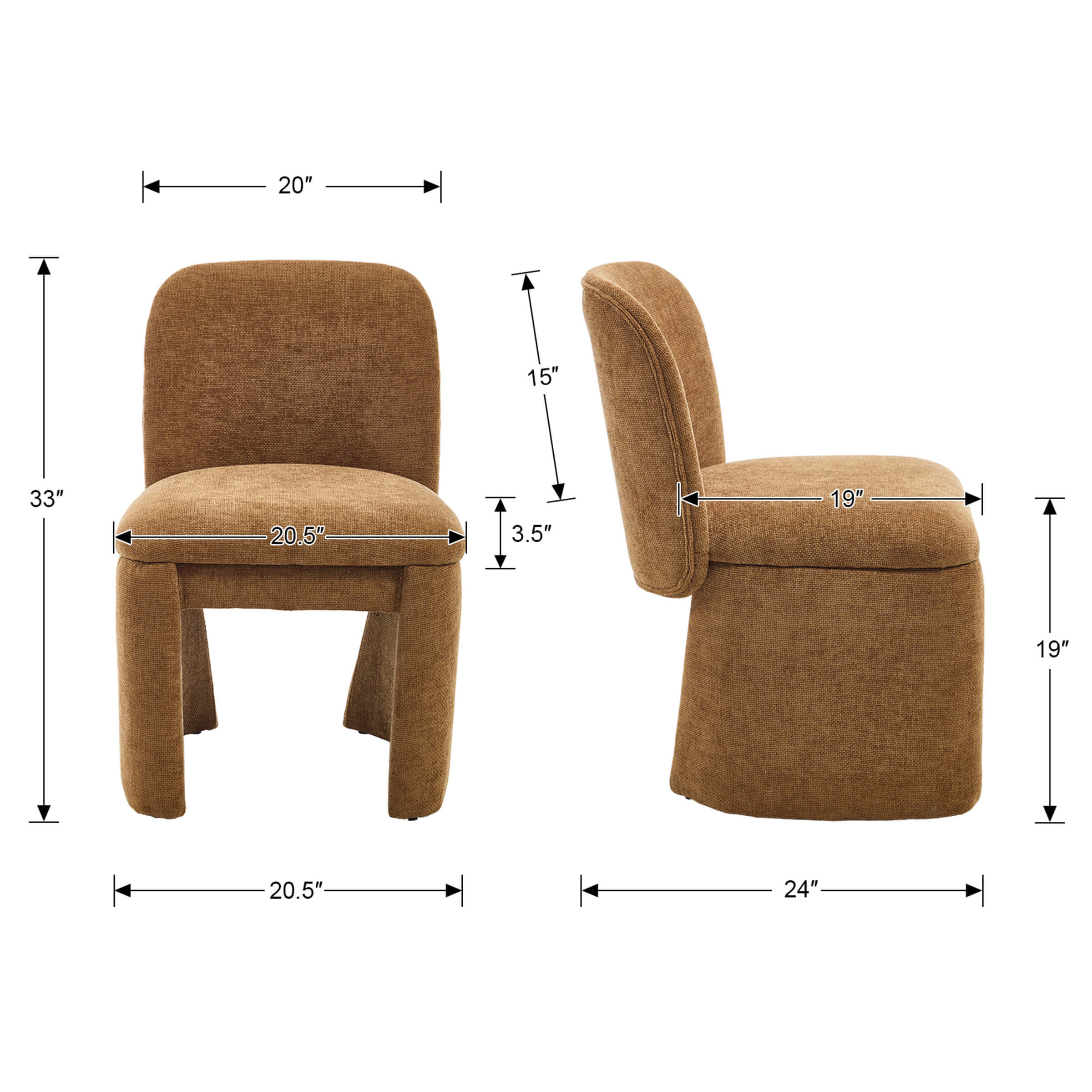 KMAX Soft Dining Chairs - 10103DC