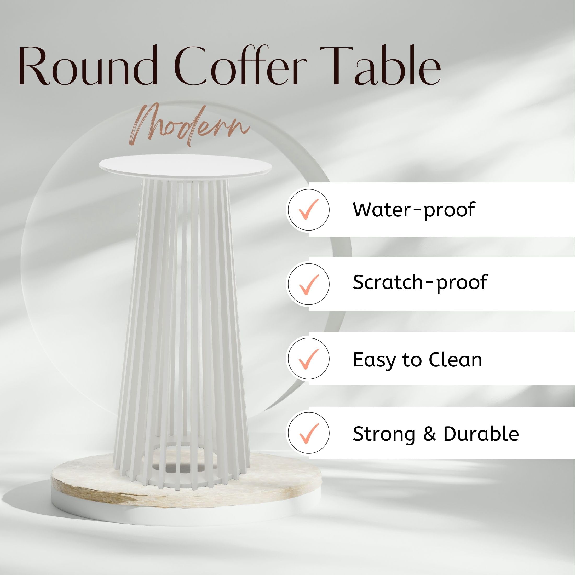 ROCITY 43.5" High Round Bar Table - 19010HB