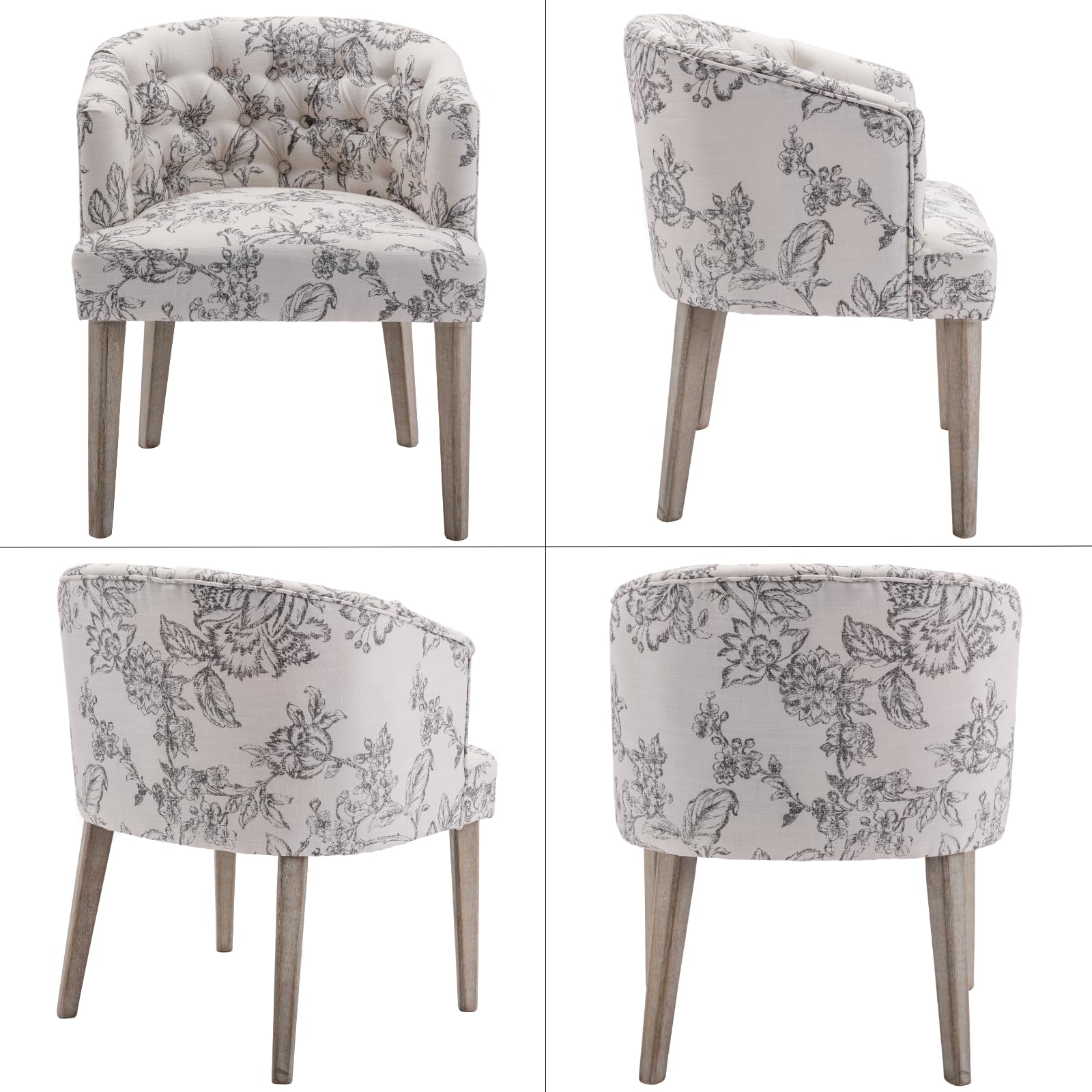 Janoray Tufted Back Dining Chairs Set of 2 - 1946DC