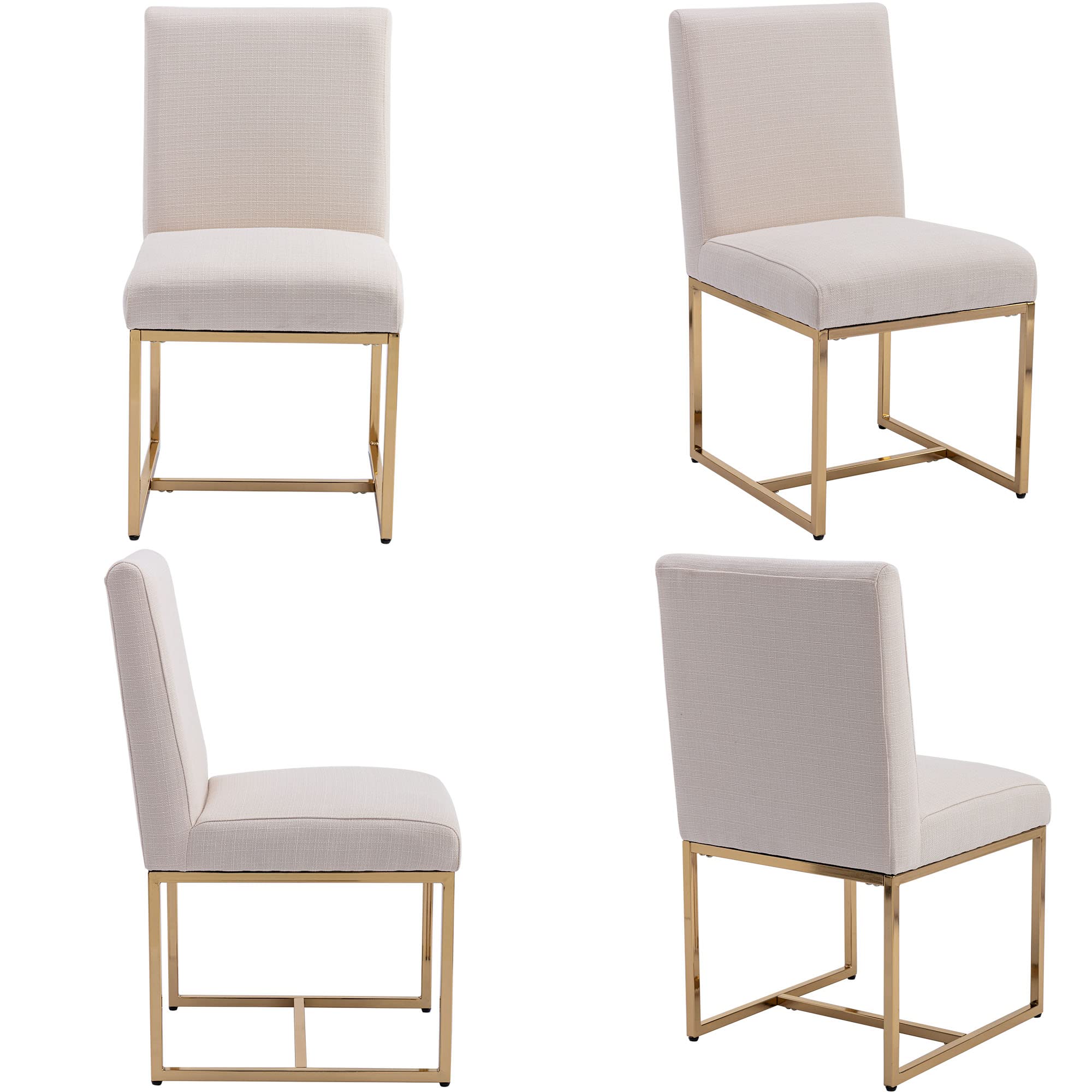 Modern Upholstered Dining Chairs Set of 2 - 1488DC