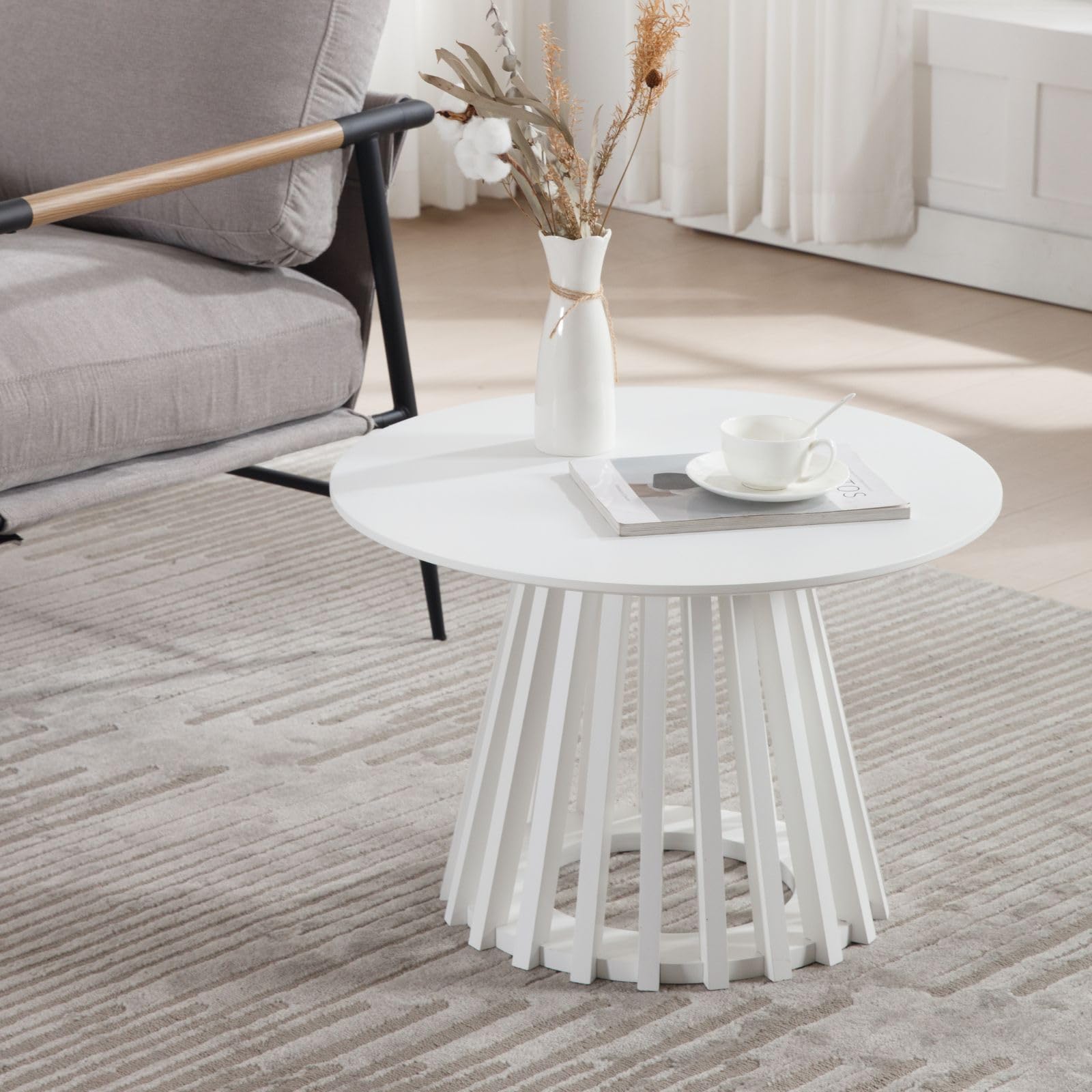 ROCITY Modern Round Coffee Table - 19014CT