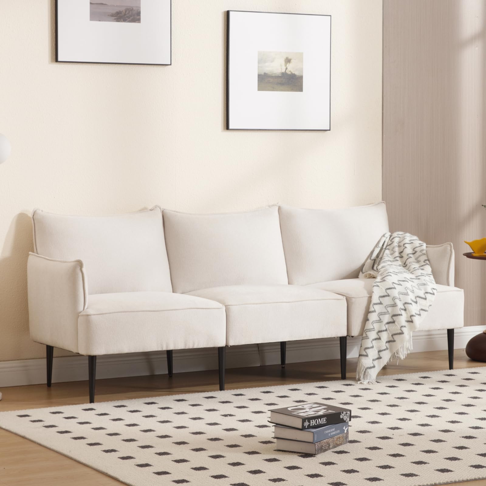 ROCITY 53 Inch Modern Loveseat Sofa with Deep Seats - 3051SF