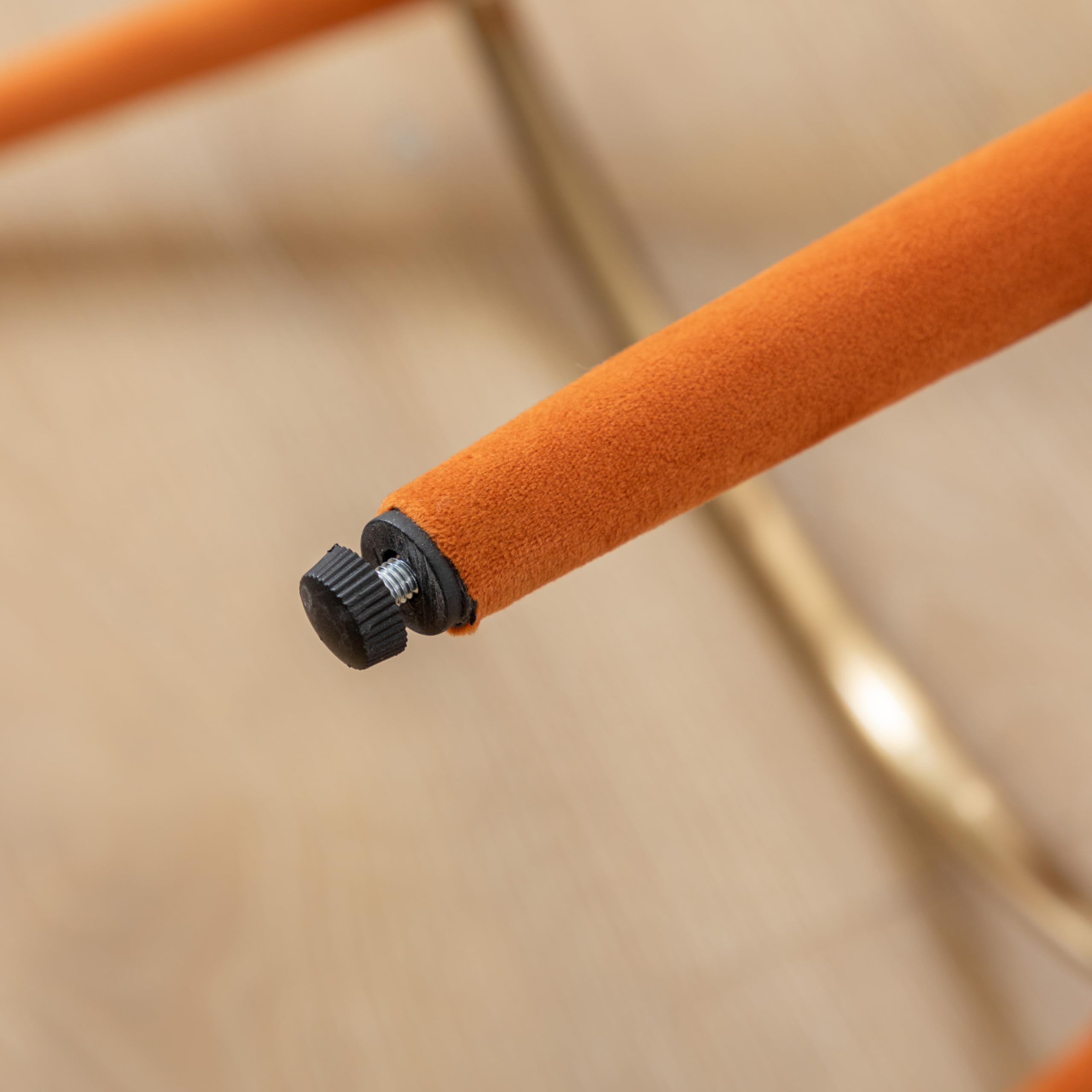 26"H Petal Back Counter Stools with Footrest Set of 2 - 3208CS