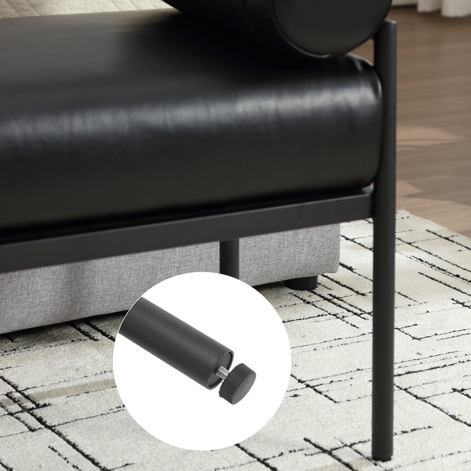 ROCITY 55 "W Bedroom Bench with Removable Pillows - 2160BH