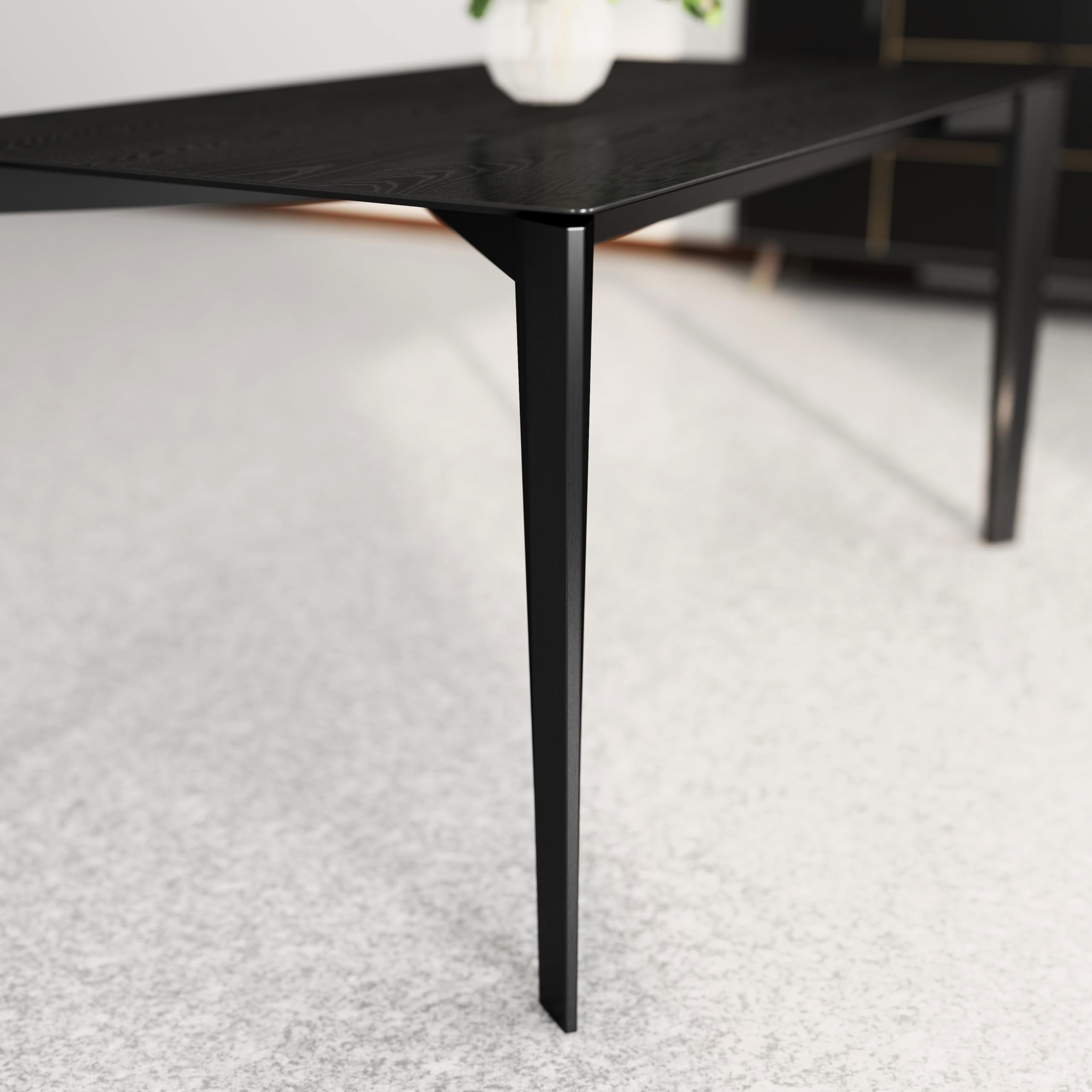 ROCITY 59" L Rectangular Wooden Dining Table - 2012TT