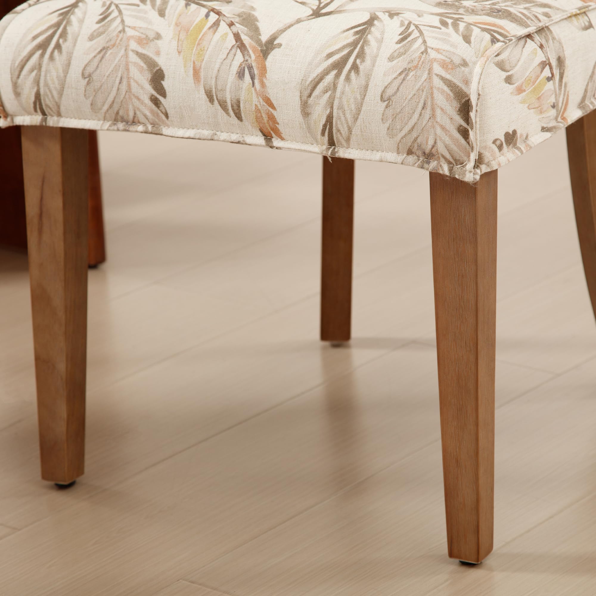 Janoray Farmhouse Fabric Dining Chairs Set of 2 - 2223DC