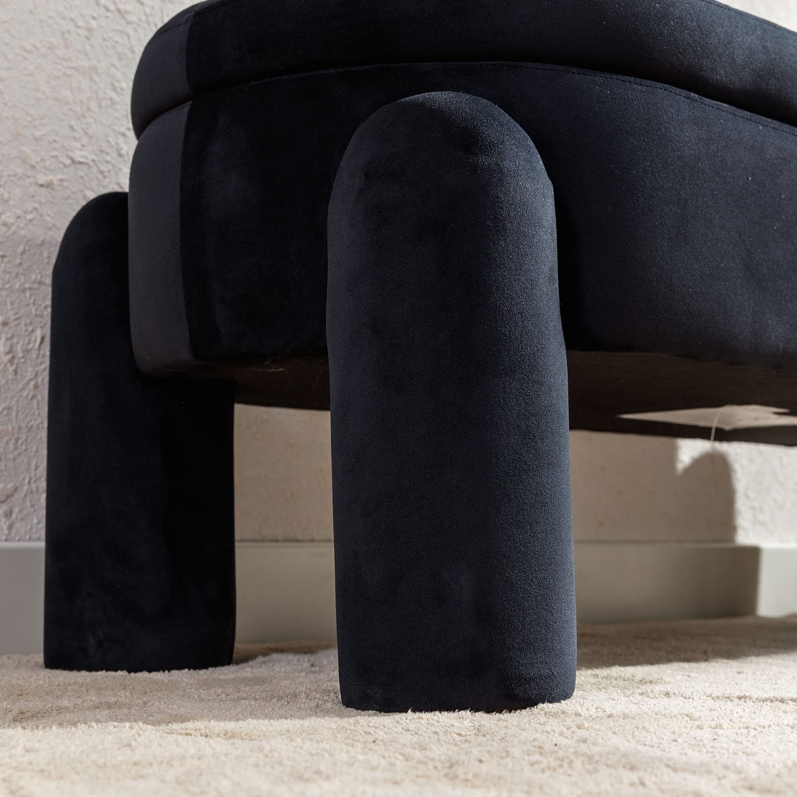 ROCITY Modern Upholstered Storage Bench - 2566BH