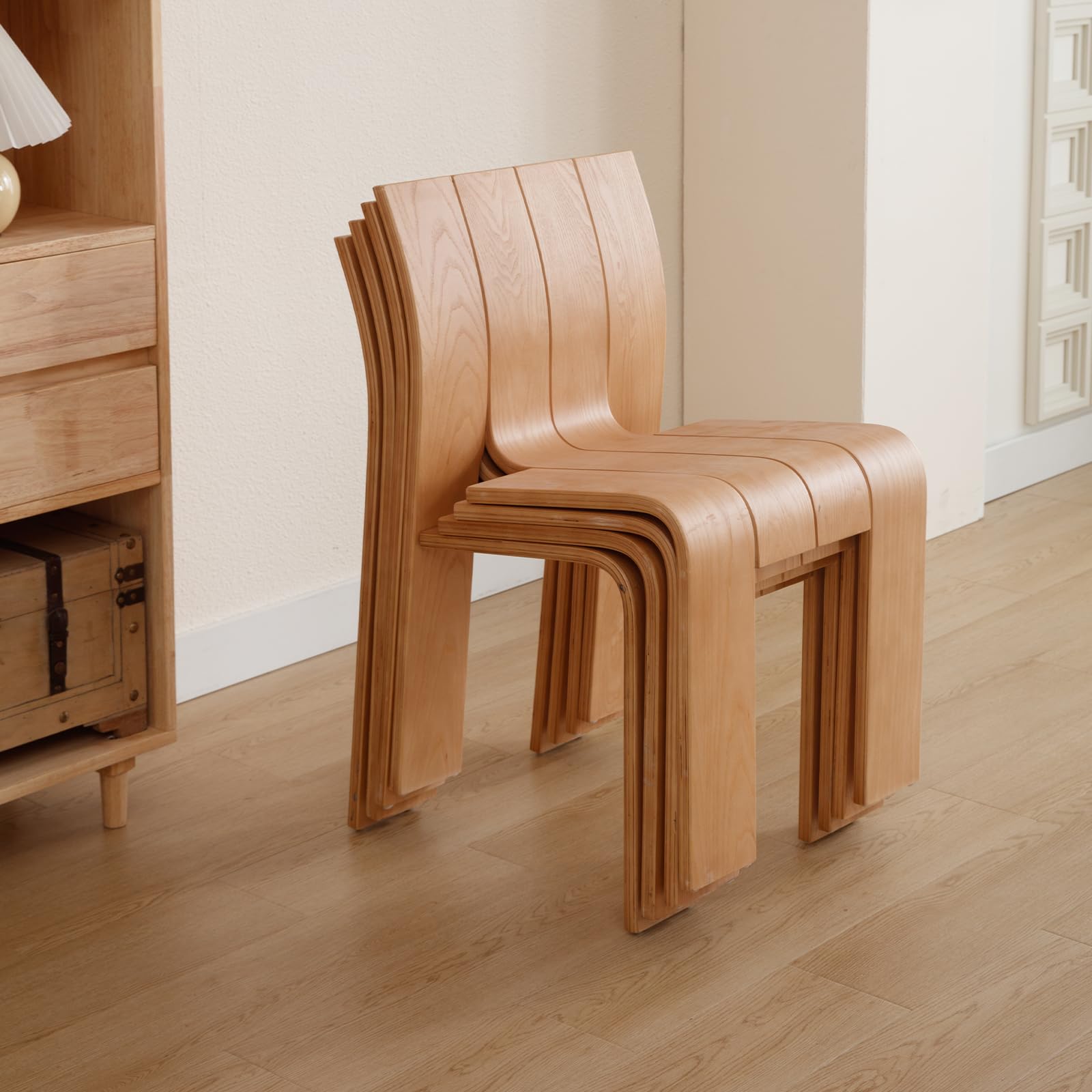 VESCASA Wood Dining Chairs Set of 2 - 6683DC