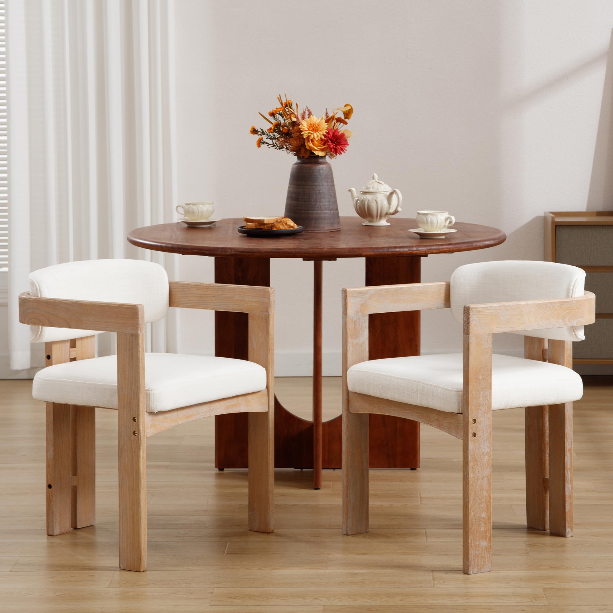 Janoray Farmhouse Dining Chairs Set of 2 - 23905DC