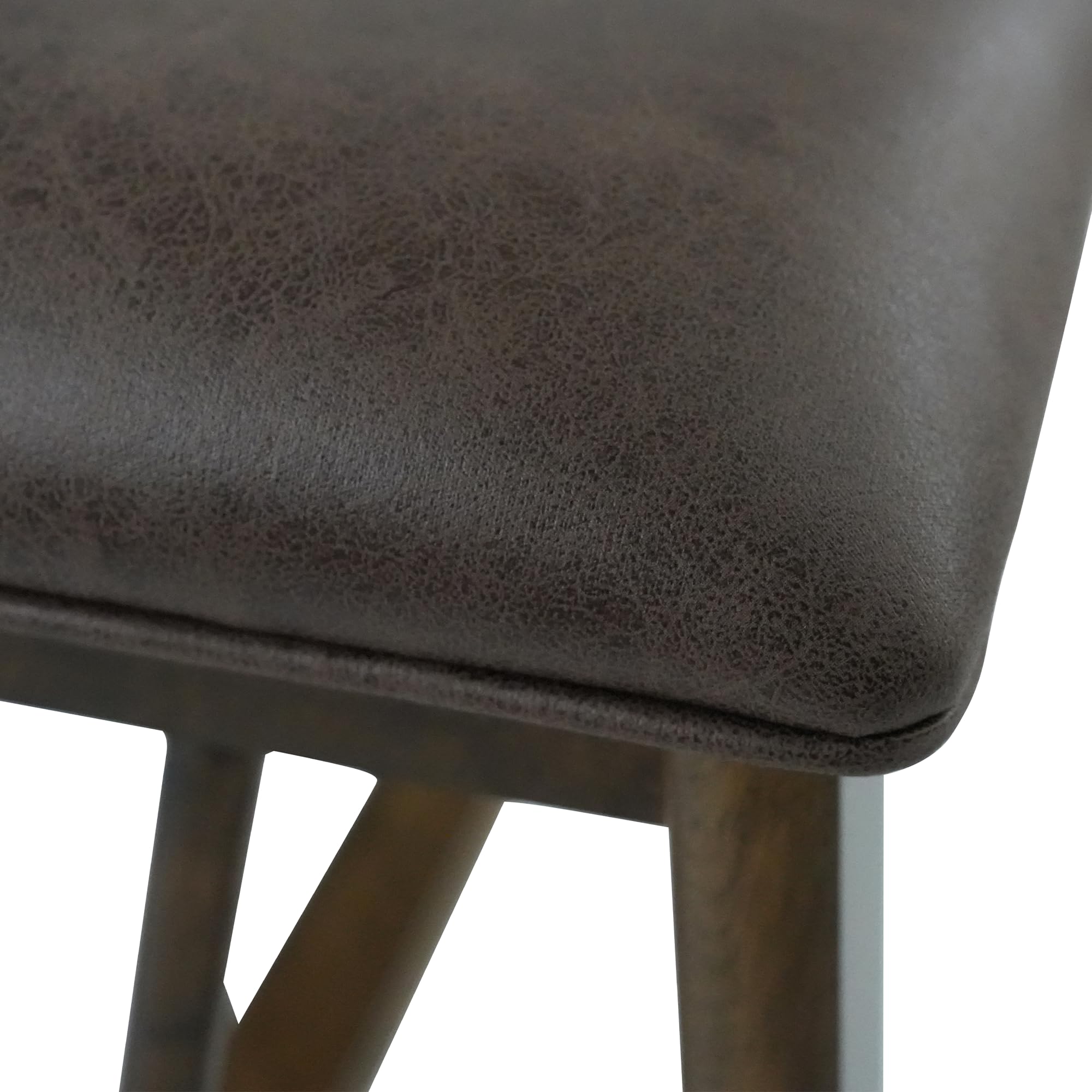 Kmax 44" Farmhouse Upholstered Wood Bench - 6103BH