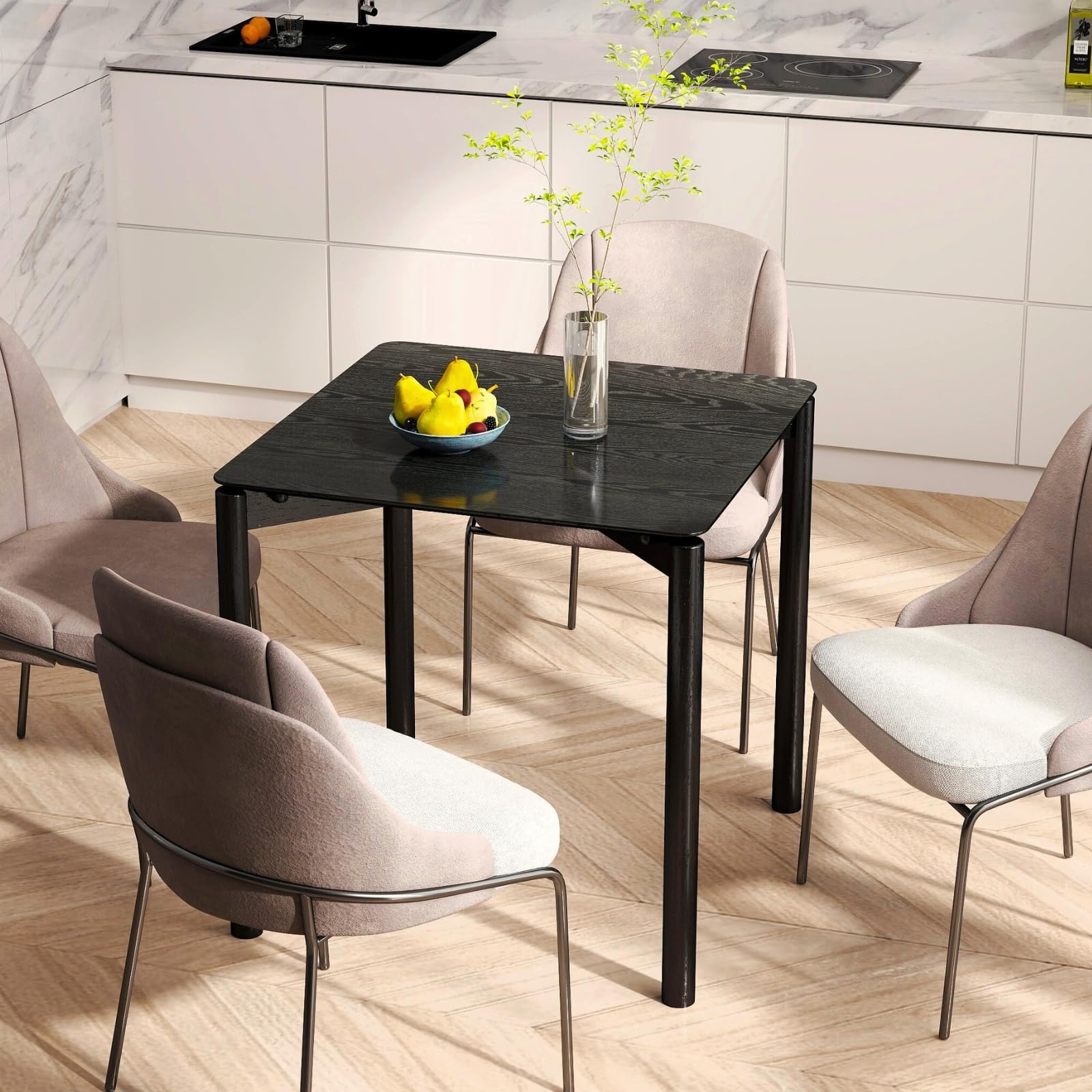 EALSON 29.5'' Square Wooden Dining Table - 2013DT