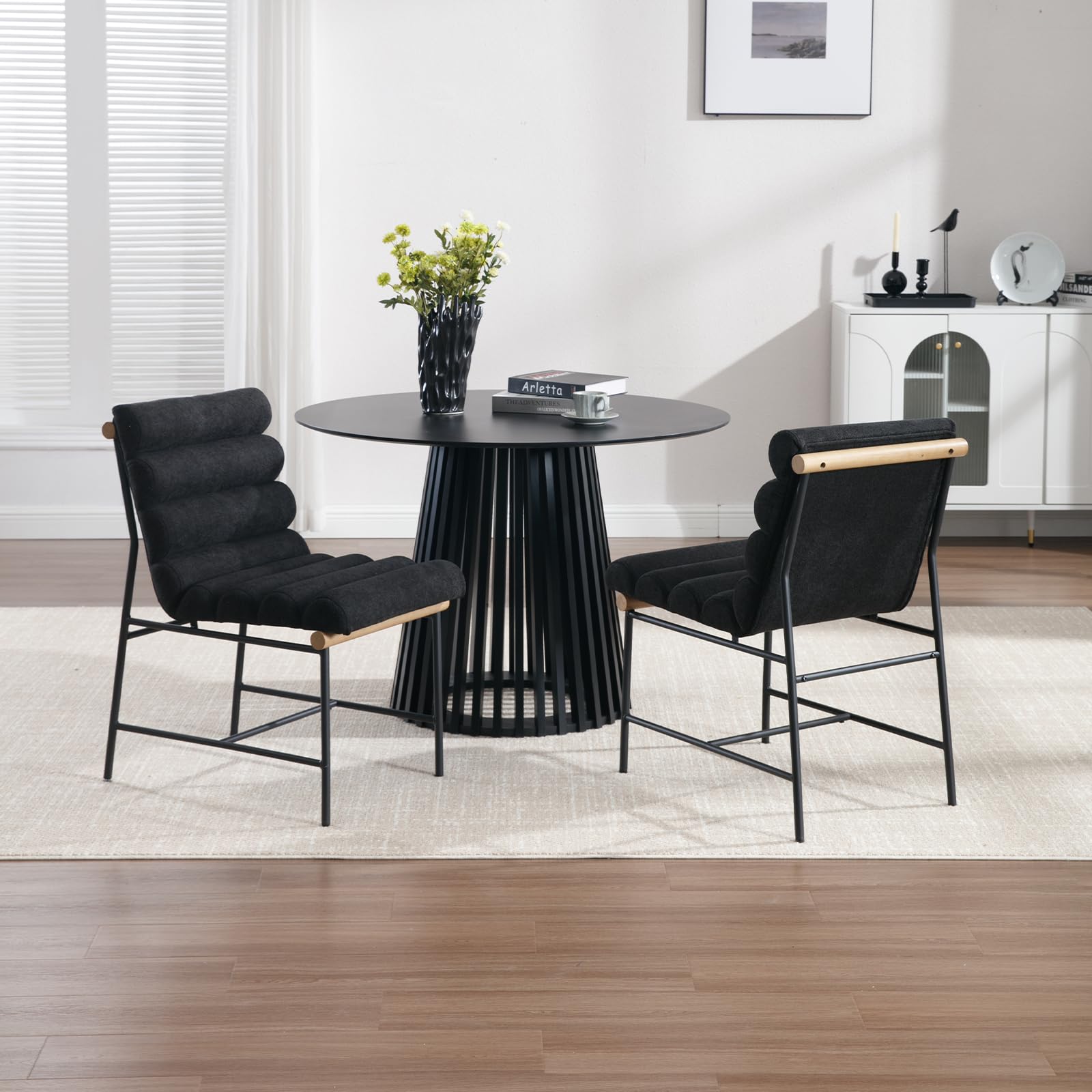 VESCASA Modern Upholstered Dining Chairs Set of 2 - 10005DC