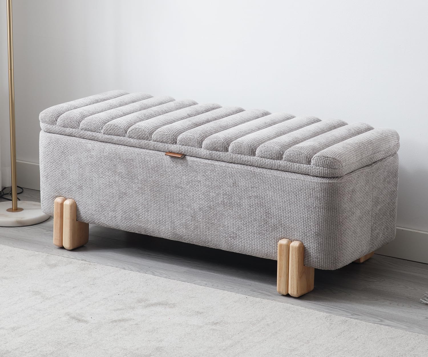 Kmax 45" Rectangle Storage Bench Entryway Bench - 2632BH