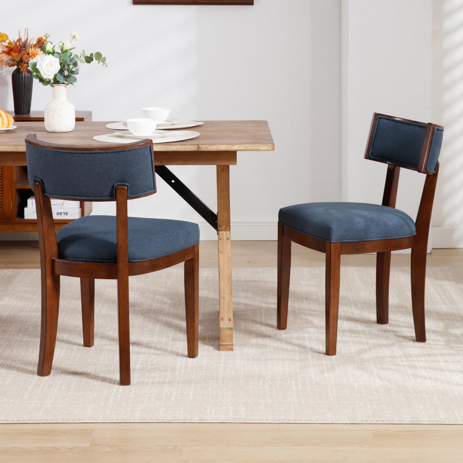 Janoray Solid Wood Dining Chairs Set of 2 - X061DC