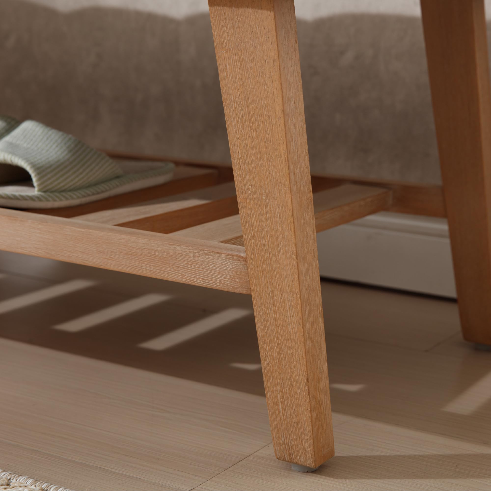 Kmax Tufted Upholstered Entryway Shoe Storage Bench - 2068BH