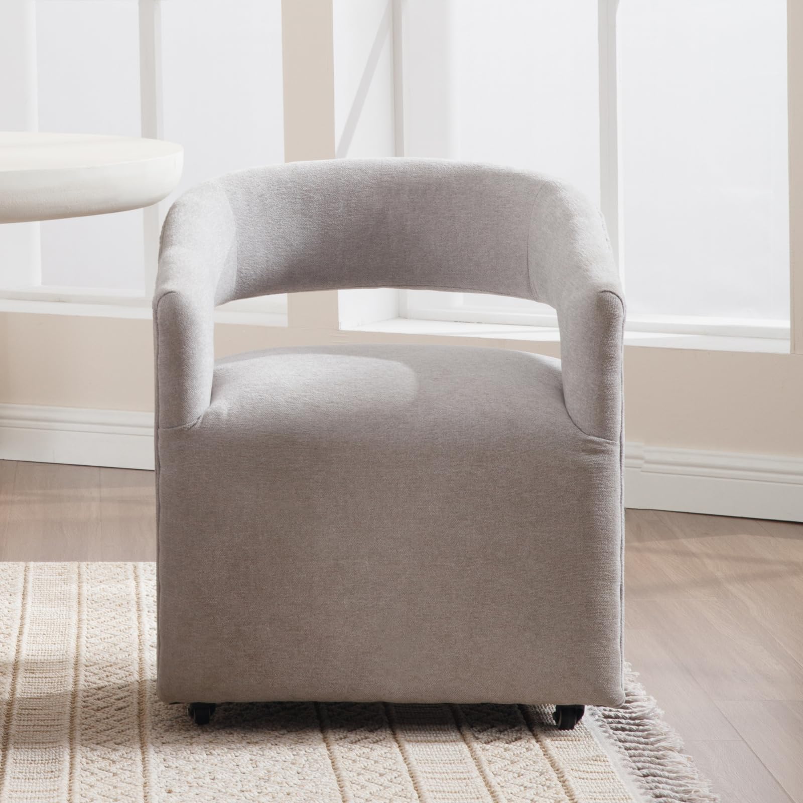 ROCITY Swivel Open Back Dining Chair 1 PCS - 10027DC