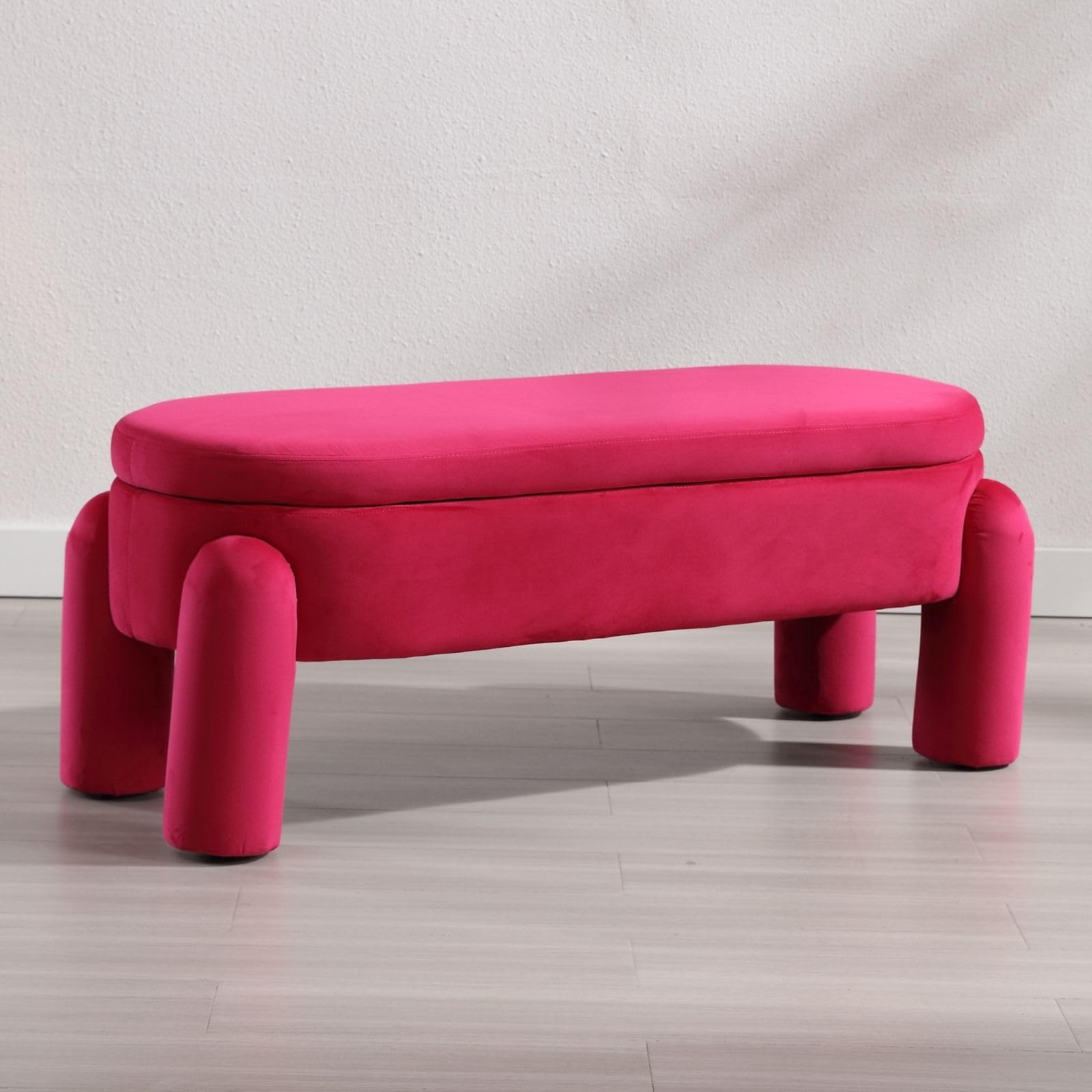 ROCITY Modern Upholstered Storage Bench - 2566BH