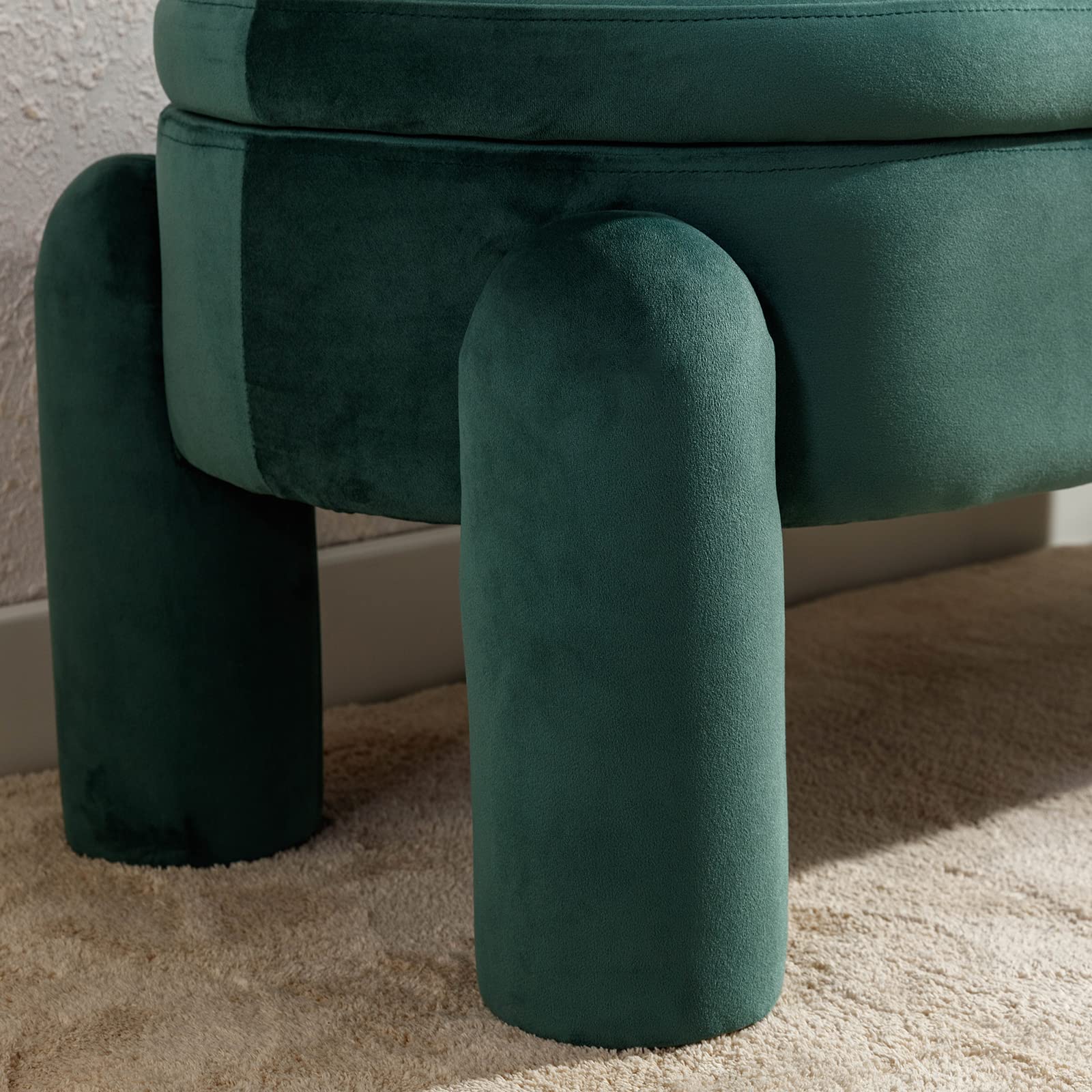 ROCITY Modern Upholstered Storage Bench - 2566BH