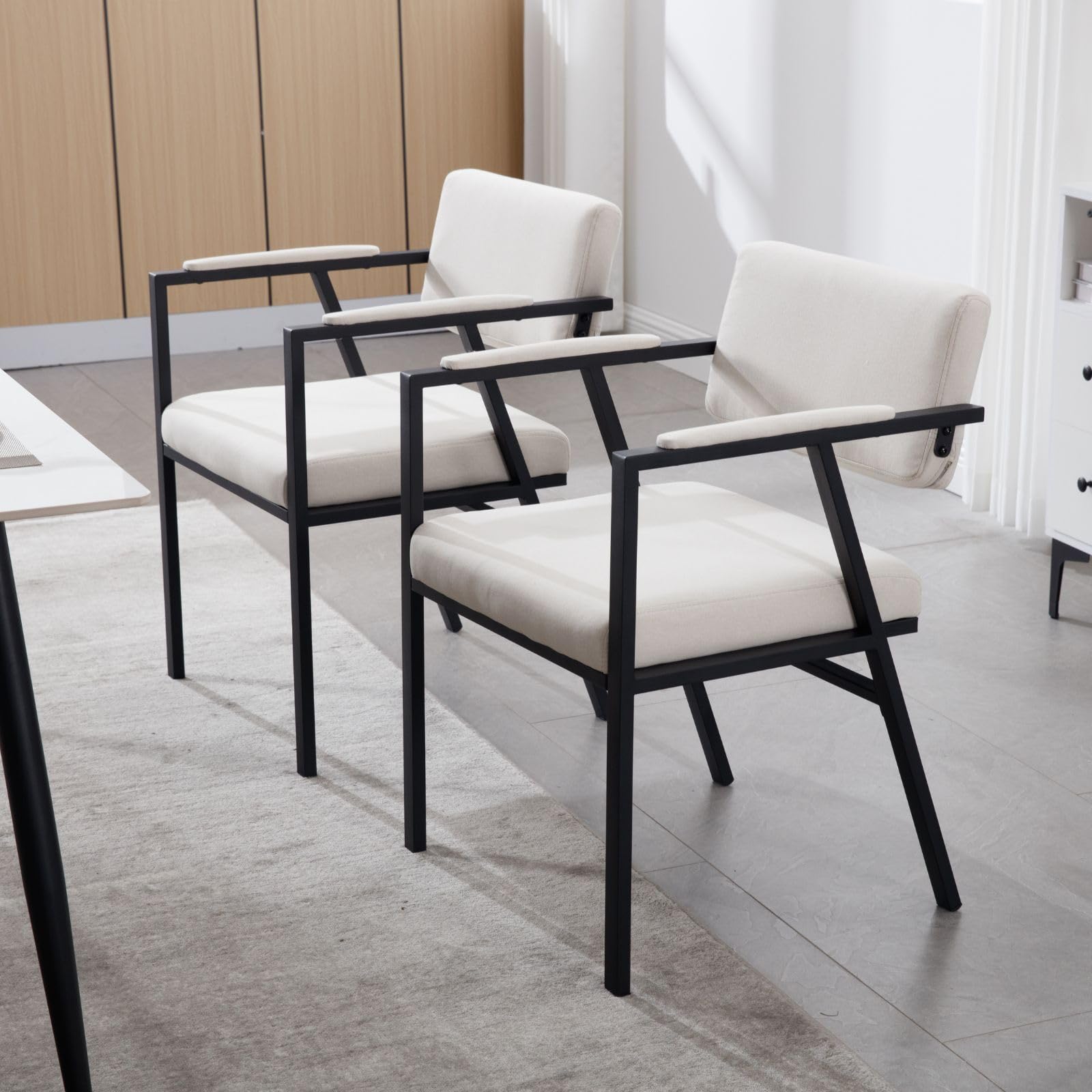 ROCITY Upholstred Dining Chairs Set of 2 - X381