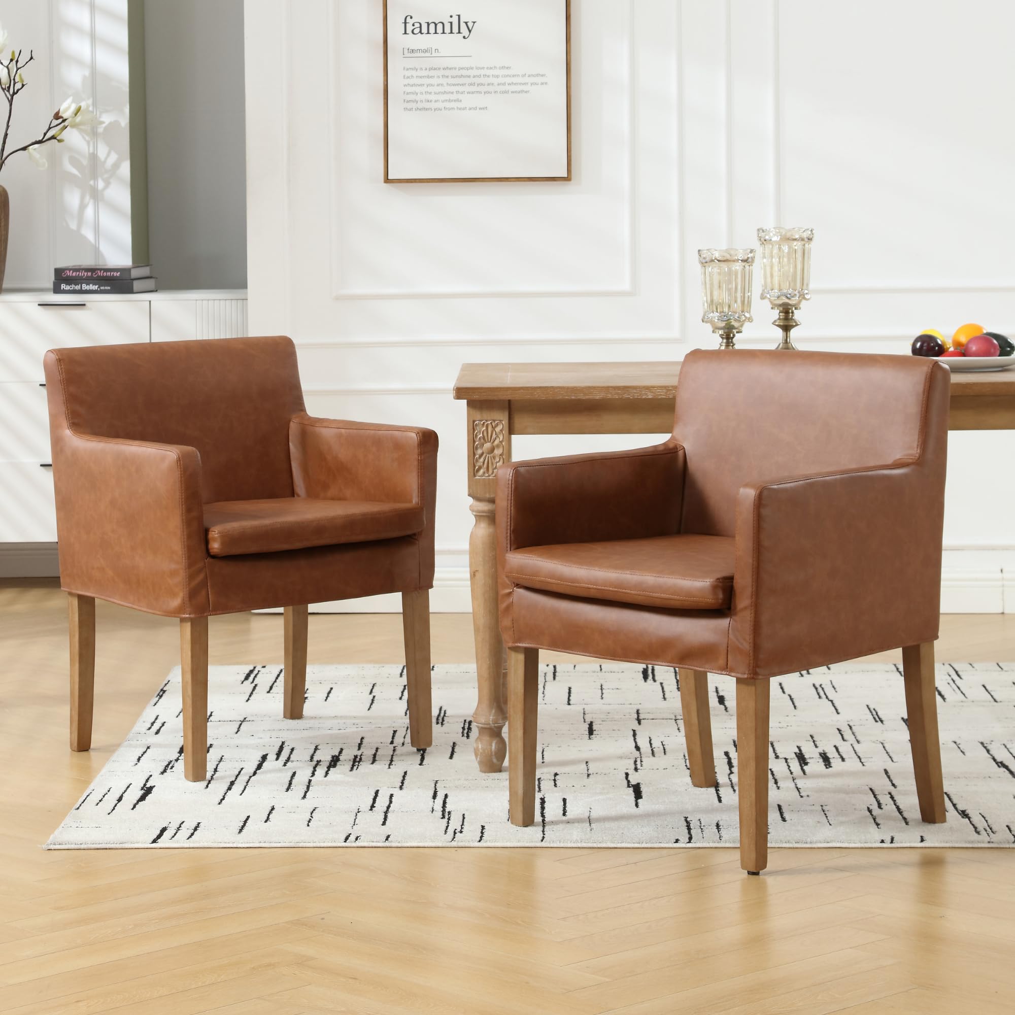 Janoray Farmhouse Dining Chairs Set of 2 - 10056DC