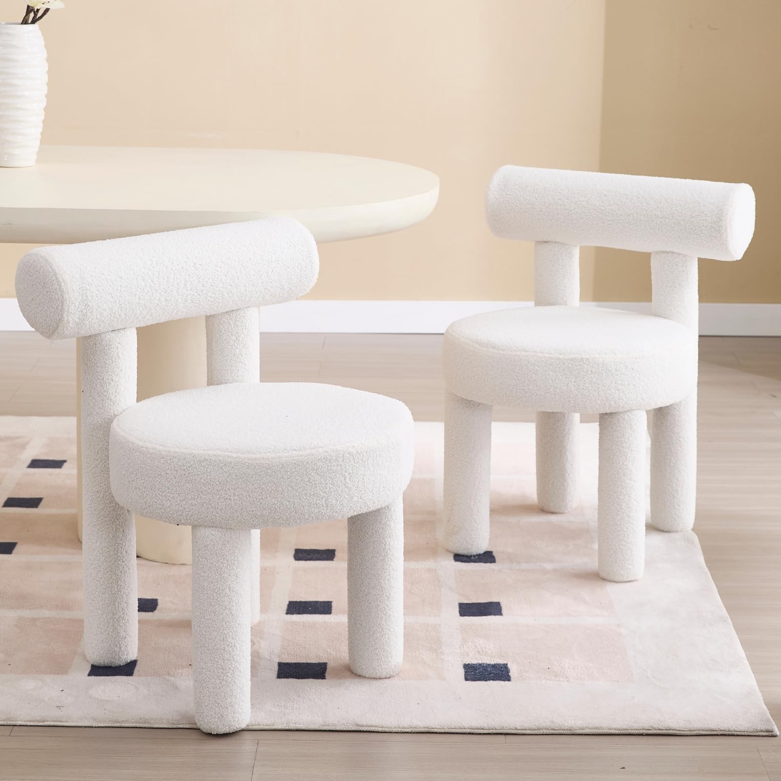 VESCASA Open Back Dining Chairs Set of 2 - 3163DC