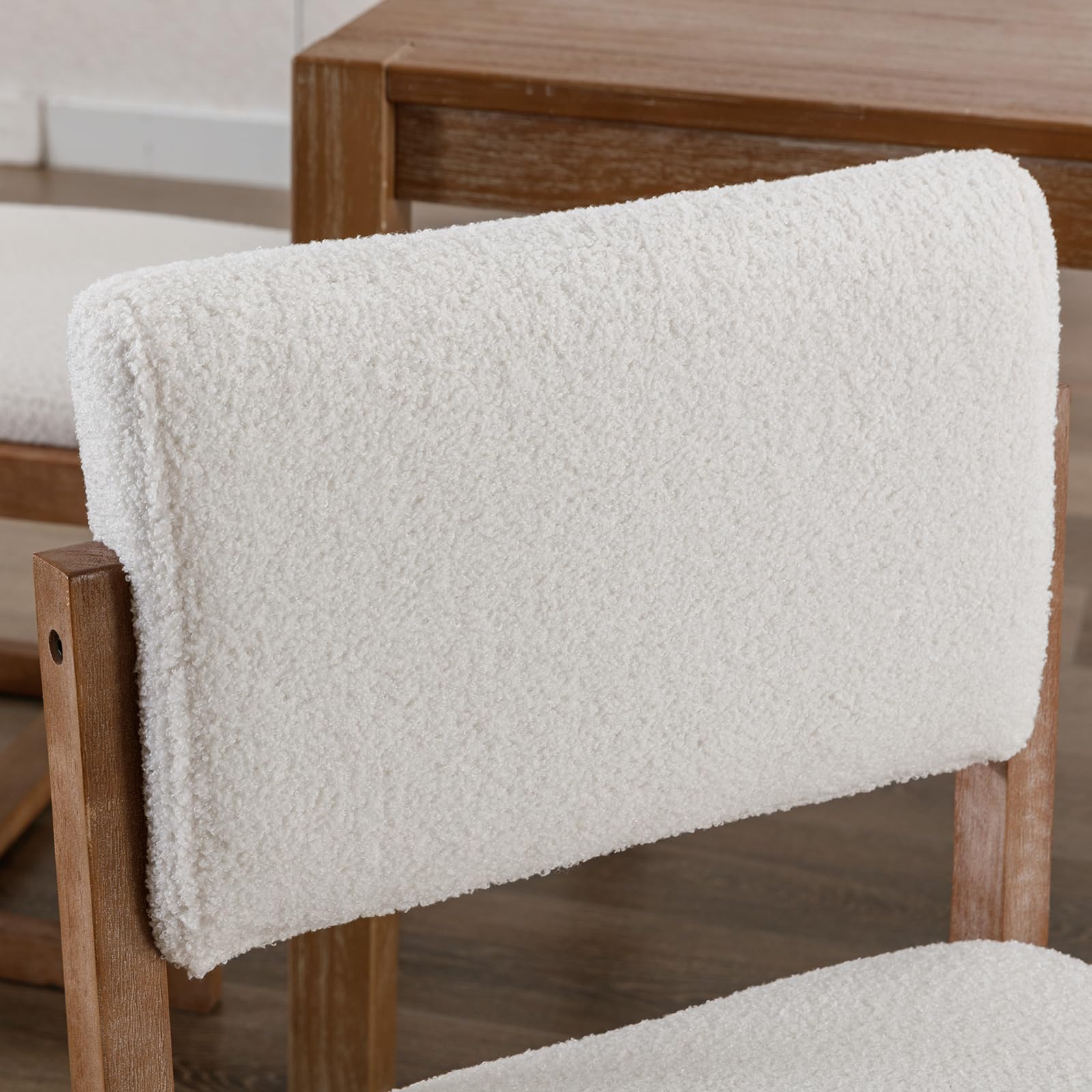 Janoray Upholstered Wood Dining Chairs Set of 2 - 1955DC