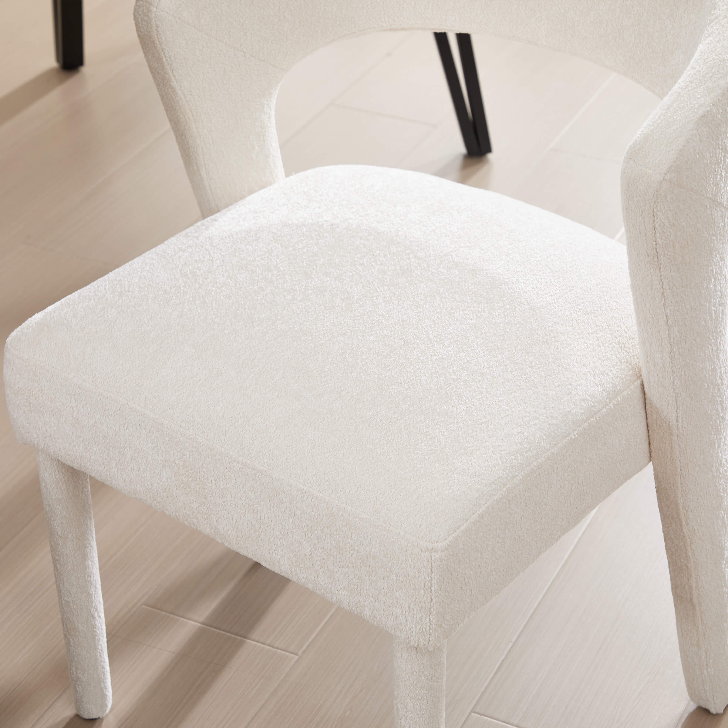 KMAX Cozy Cutout Back Dining Chairs - 10098DC