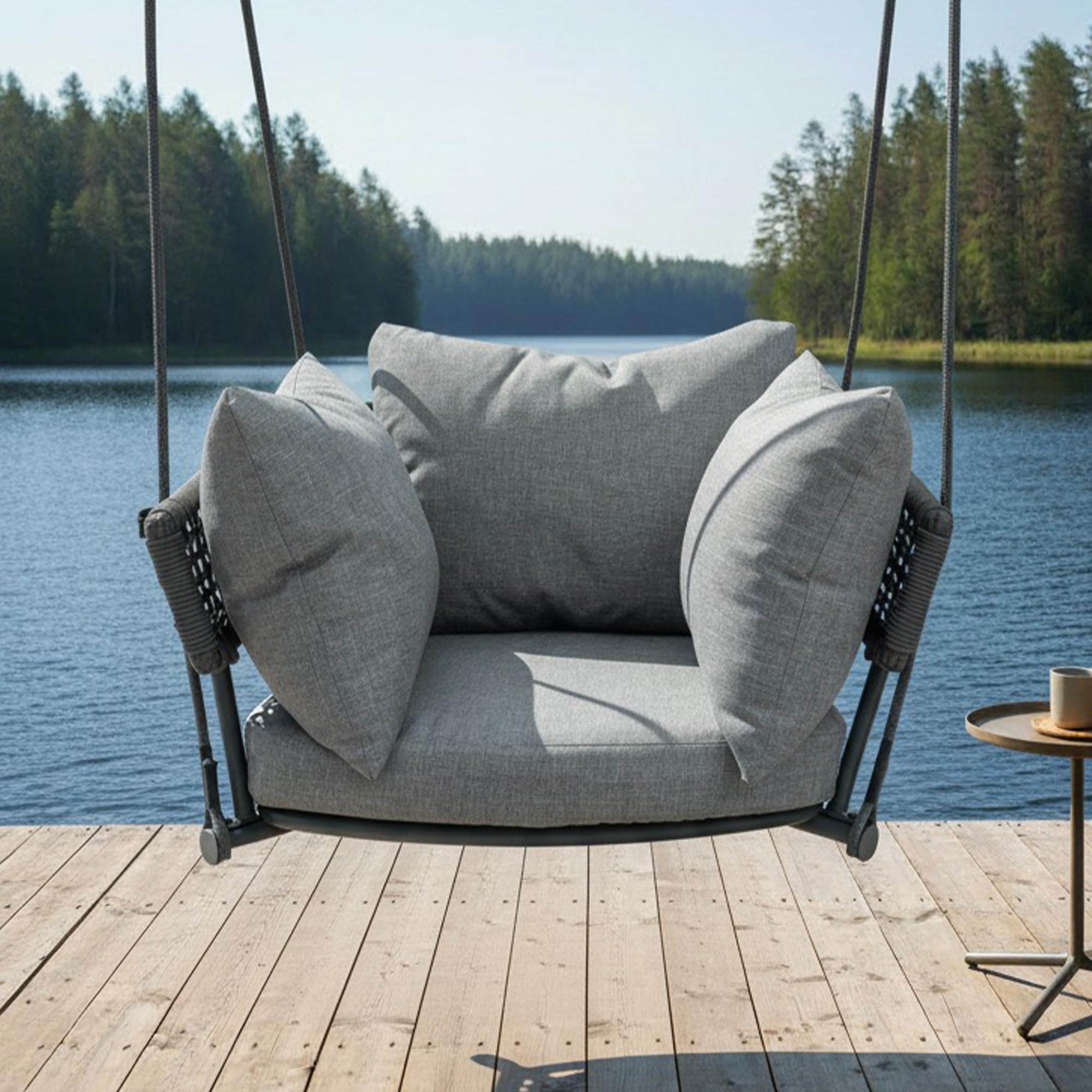 Outdoor Adjustable Rope Swinging Chair - 25016HS