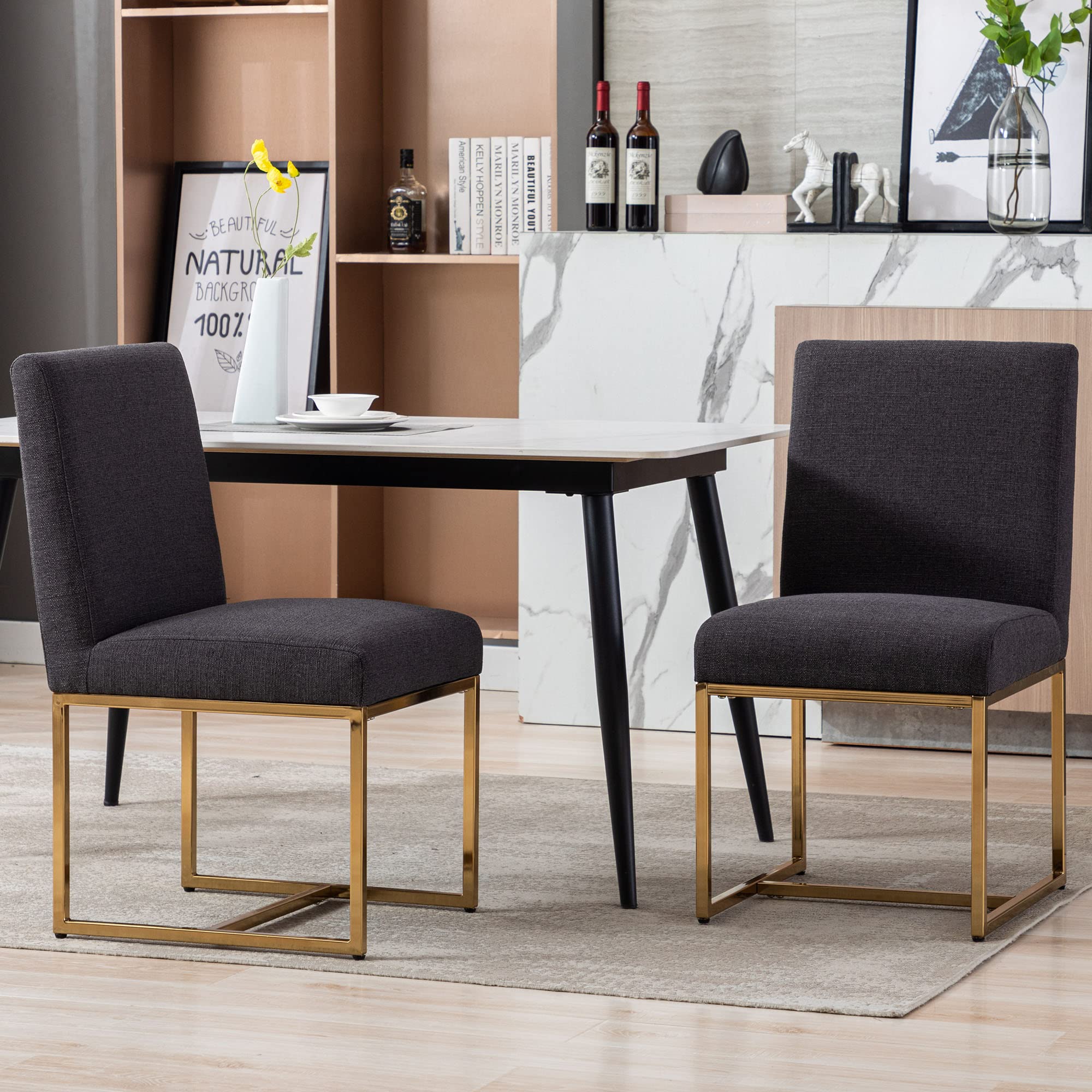 Modern Upholstered Dining Chairs Set of 2 - 1488DC