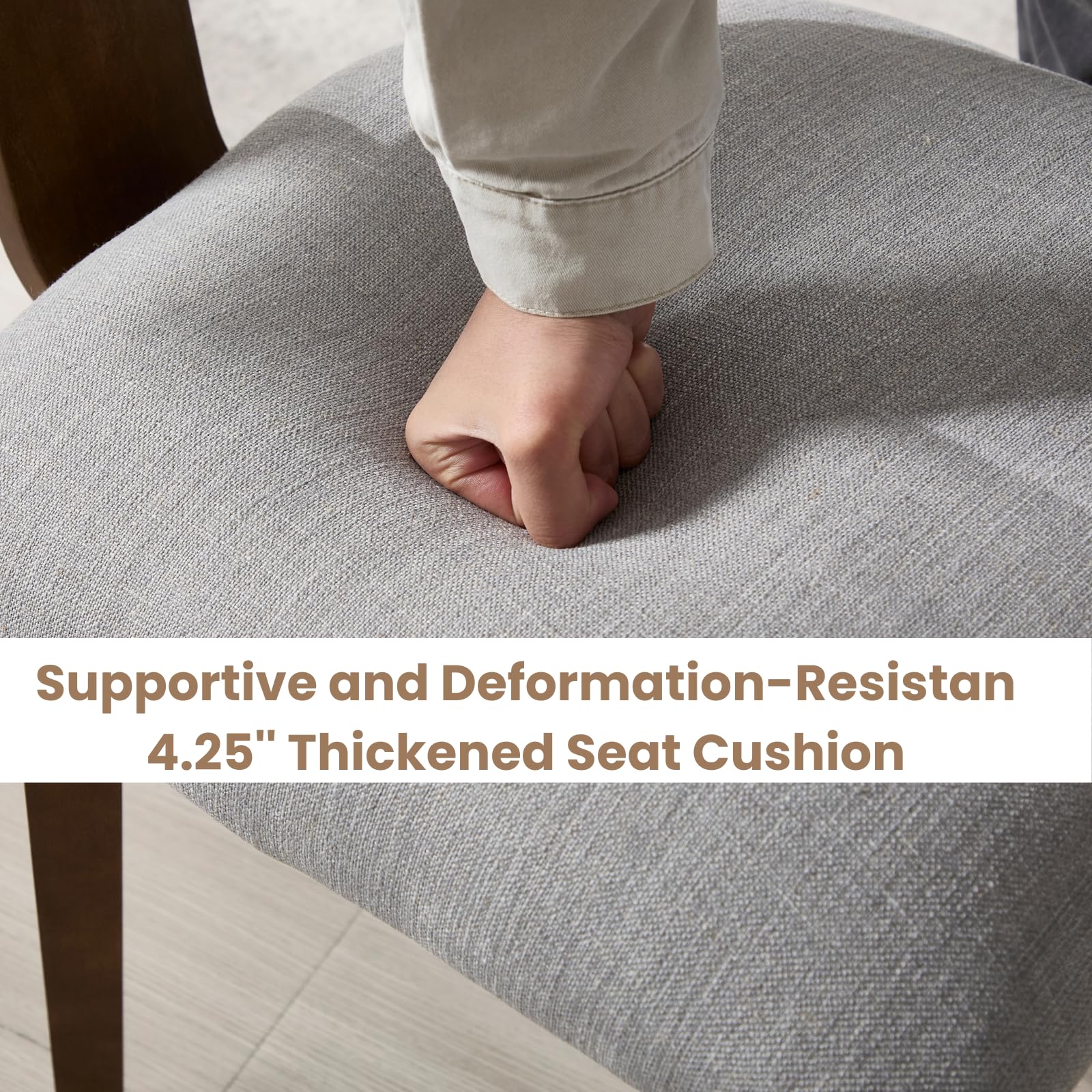 EALSON Barrel Dining Chairs Set of 2 - 10075DC