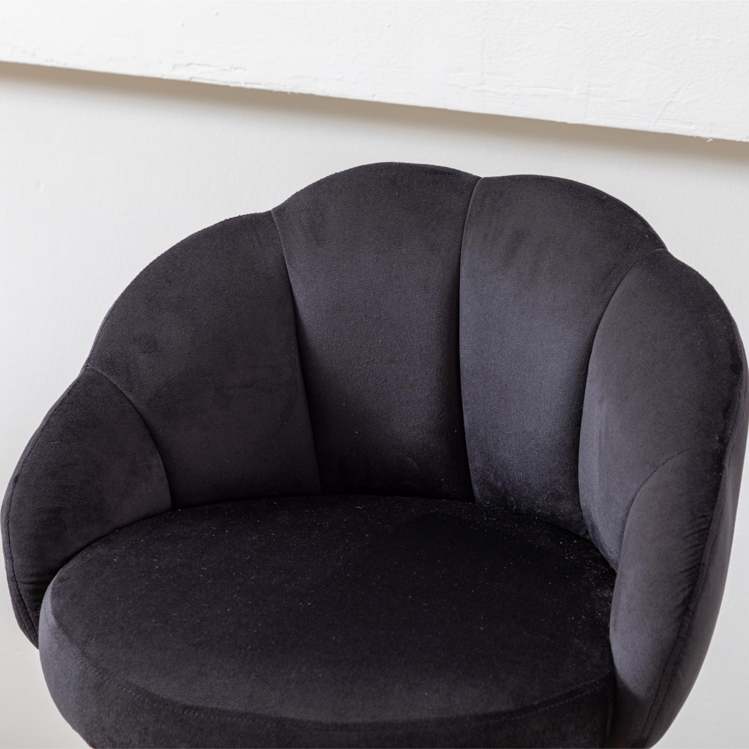 CHICAURA 26"H Petal Back Counter Stools with Footrest Set of 2 - 3208CS