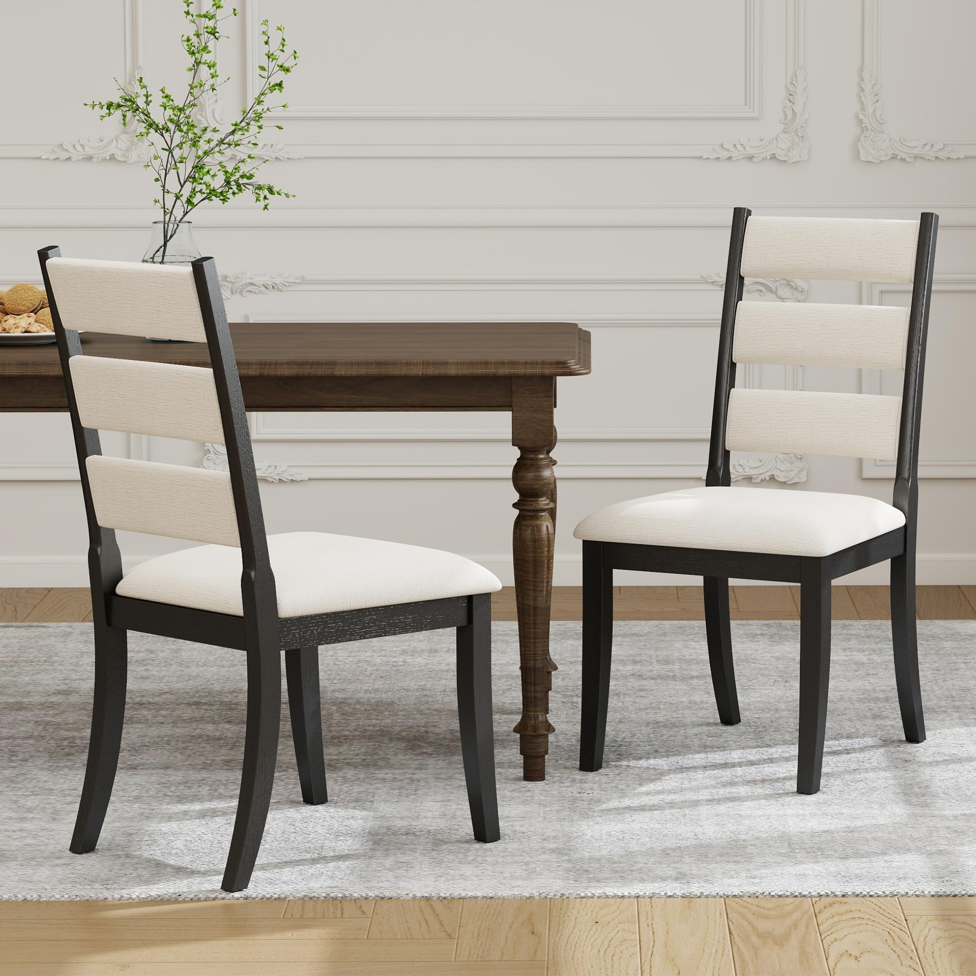 Janoray French Country High Back Dining Chairs - 20424DC