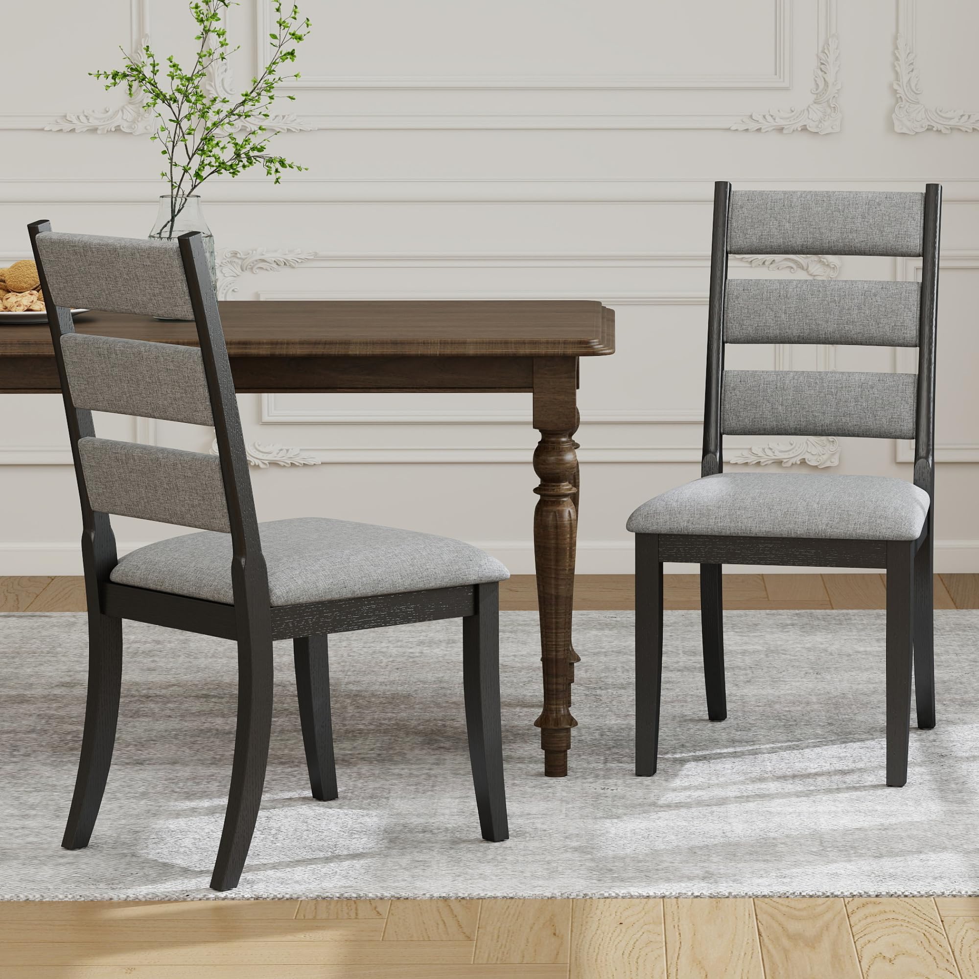 Janoray French Country High Back Dining Chairs - 20424DC