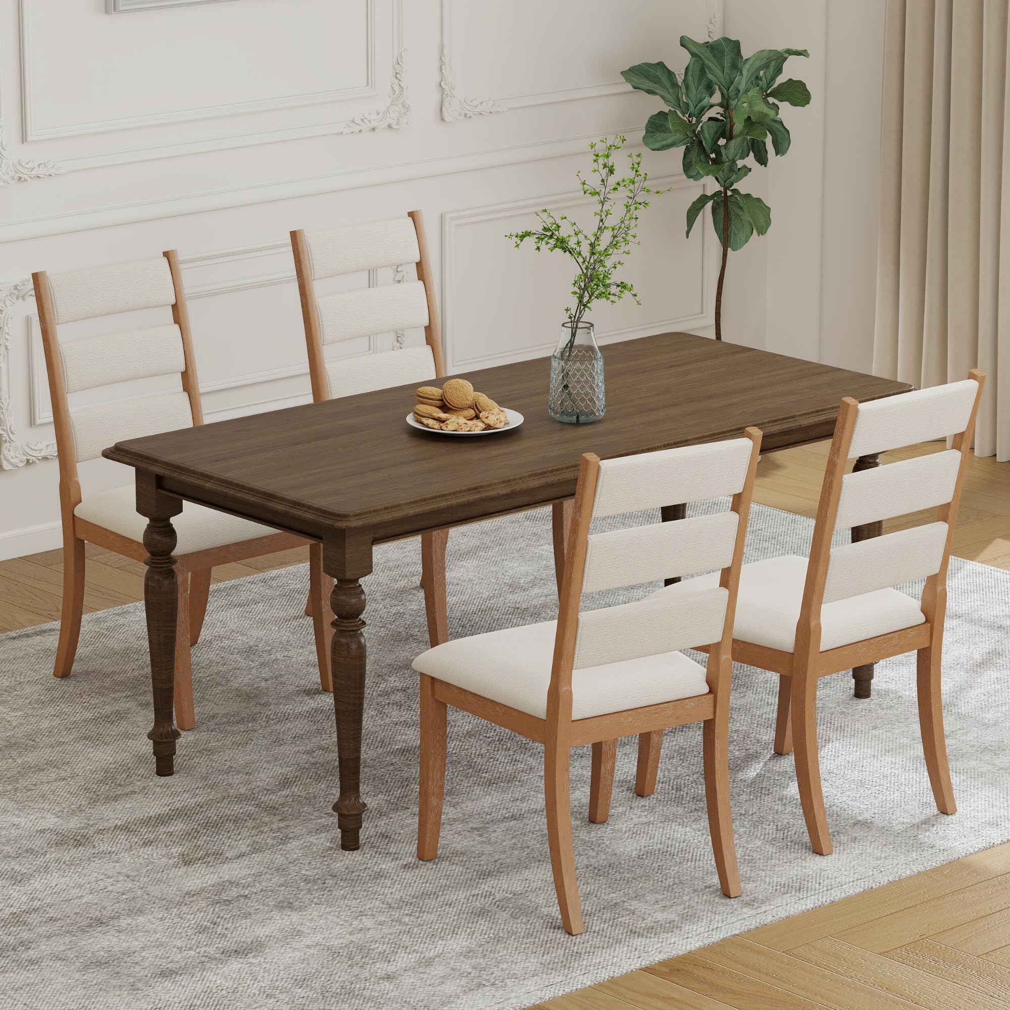 Janoray French Country High Back Dining Chairs - 20424DC