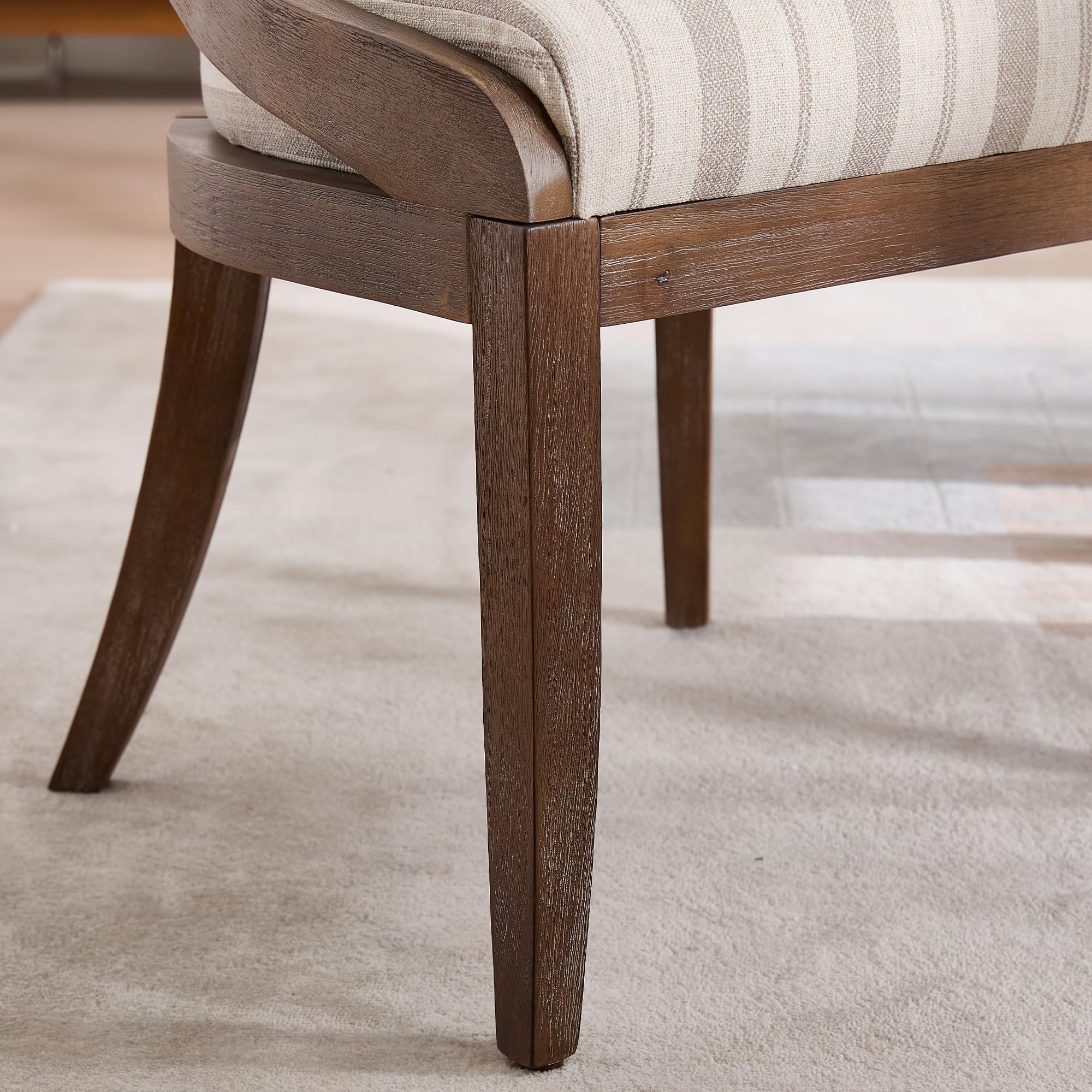 Kmax Mid-century Farmhouse Dining Chairs Set of 2 - X022DC