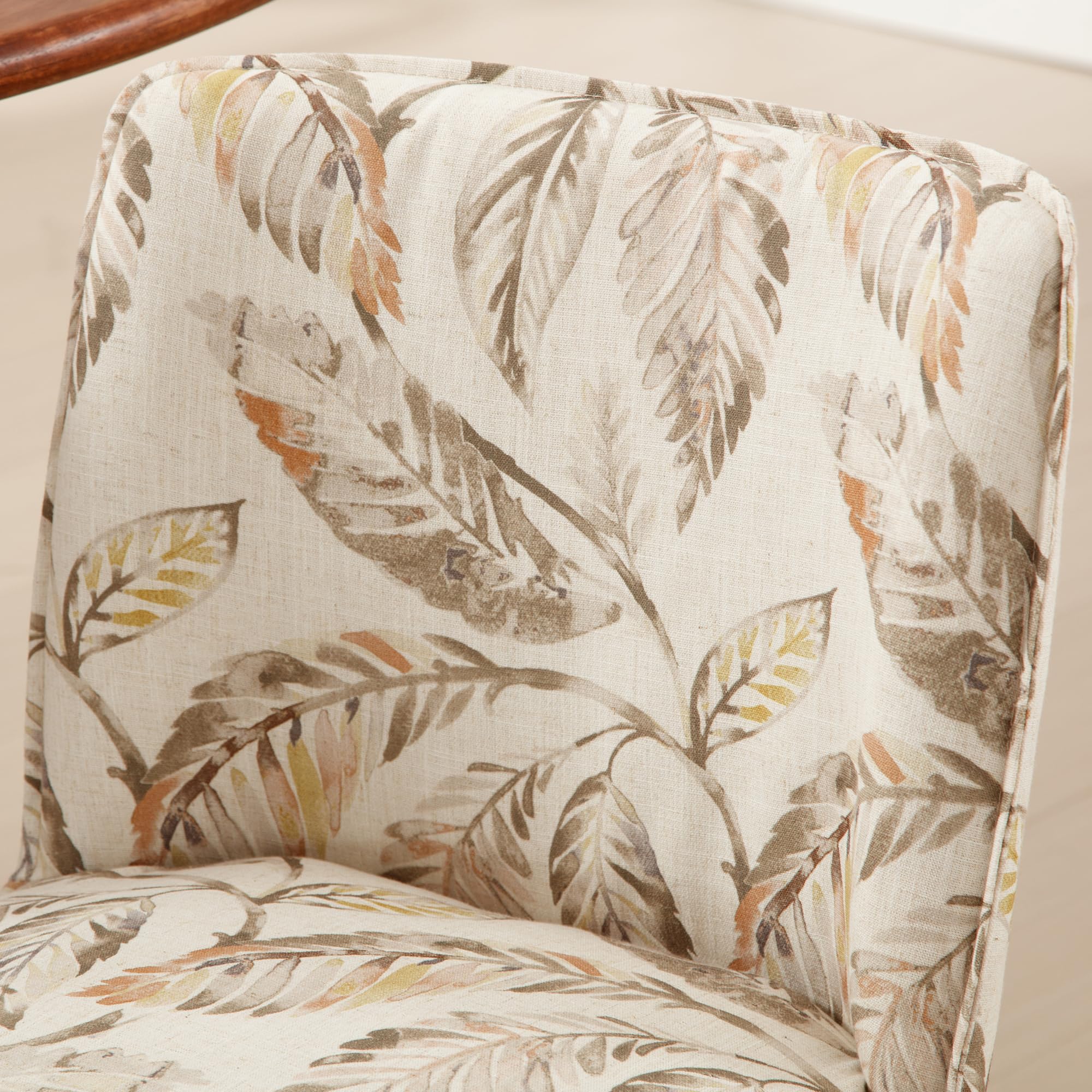 Janoray Farmhouse Fabric Dining Chairs Set of 2 - 2223DC