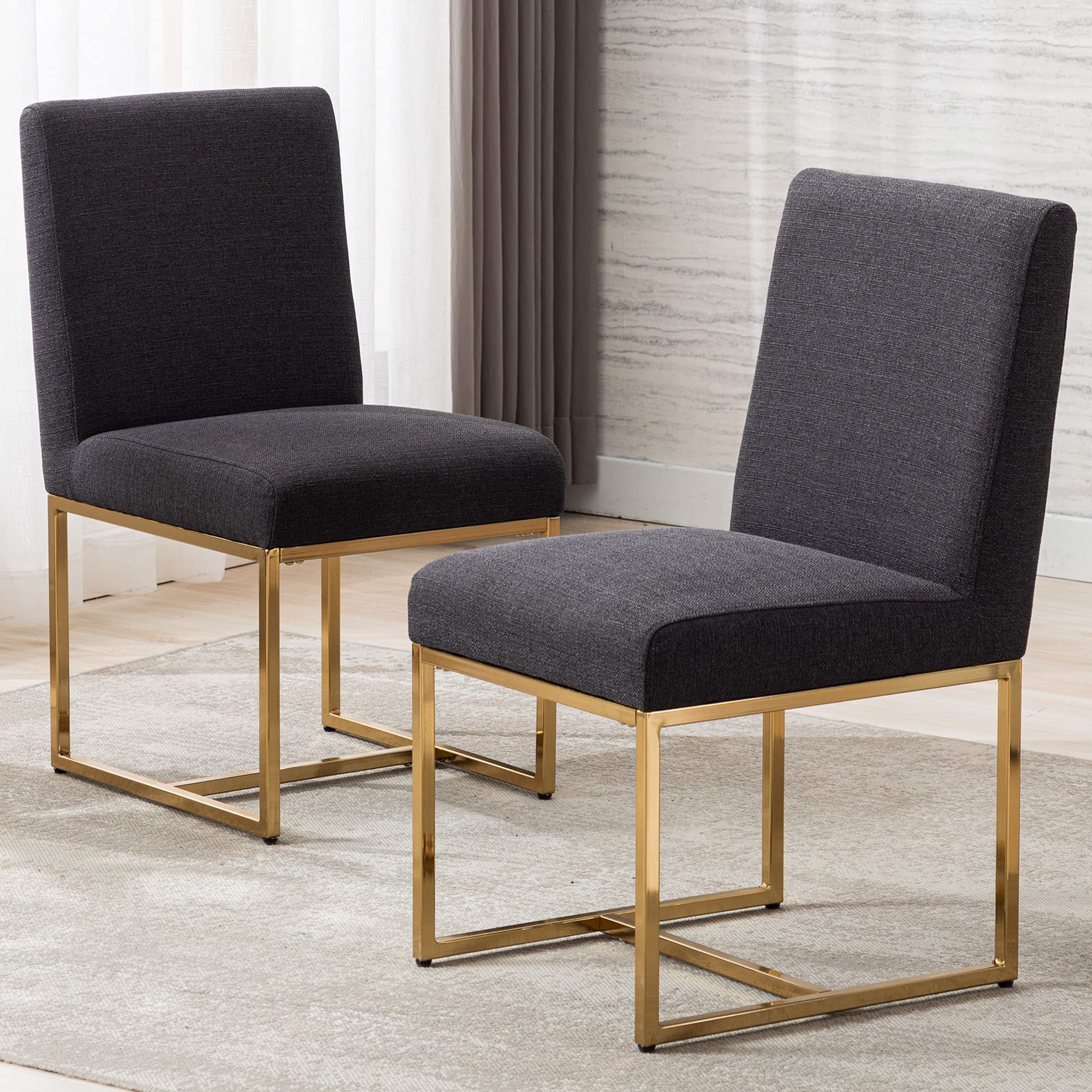 Modern Upholstered Dining Chairs Set of 2 - 1488DC