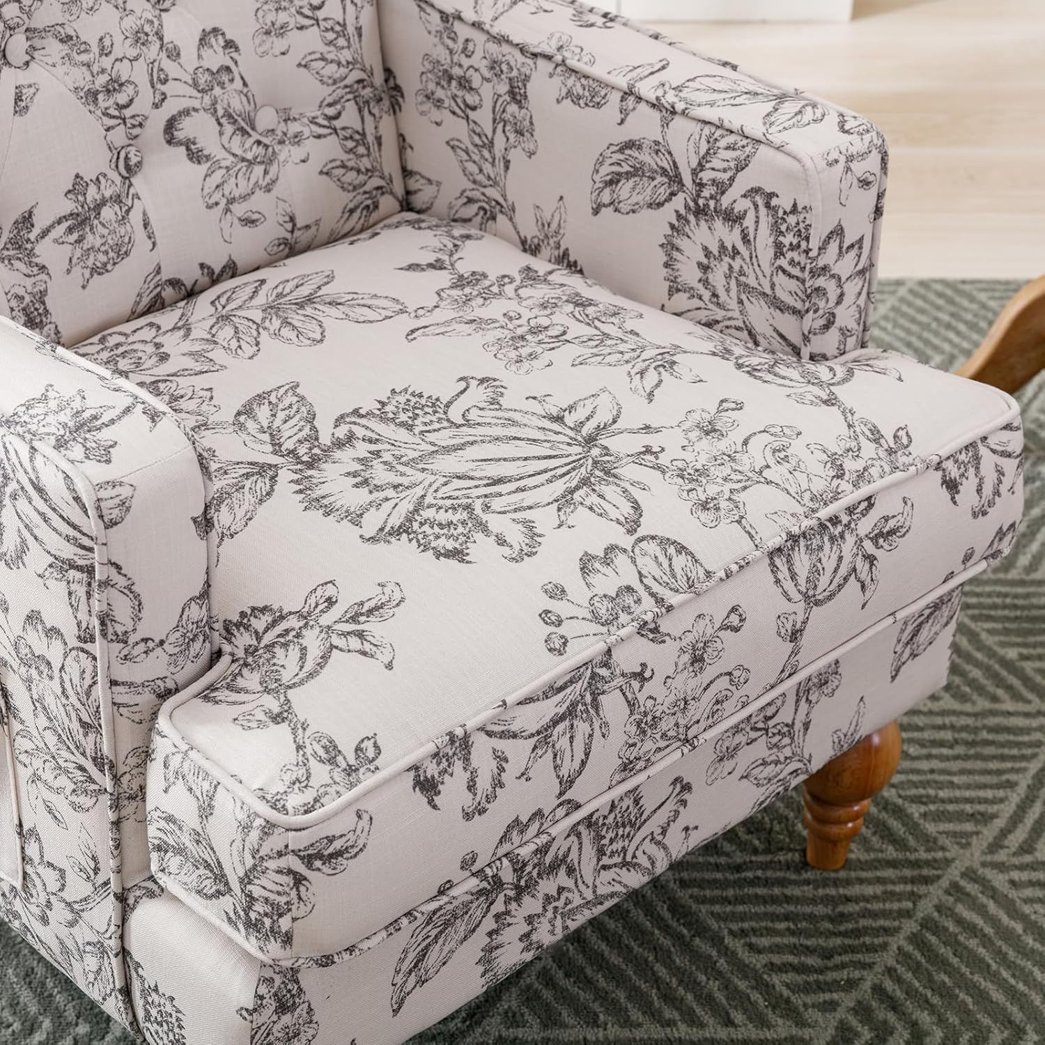 Kmax Tufted Accent Chair 1 PCS - 8144AC