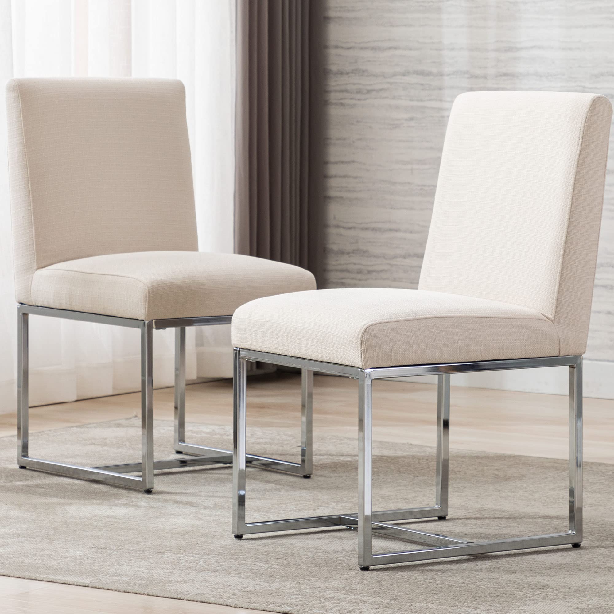 Modern Upholstered Dining Chairs Set of 2 - 1488DC