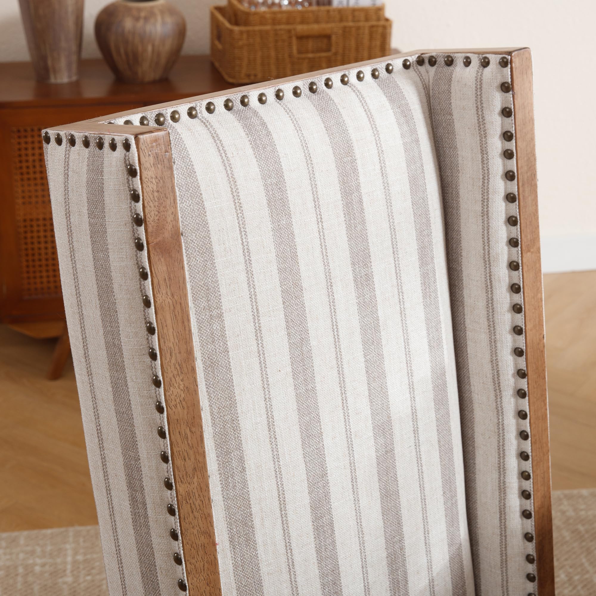 Janoray Mid Century High Back Dining Chairs Set of 2 - XX001DC