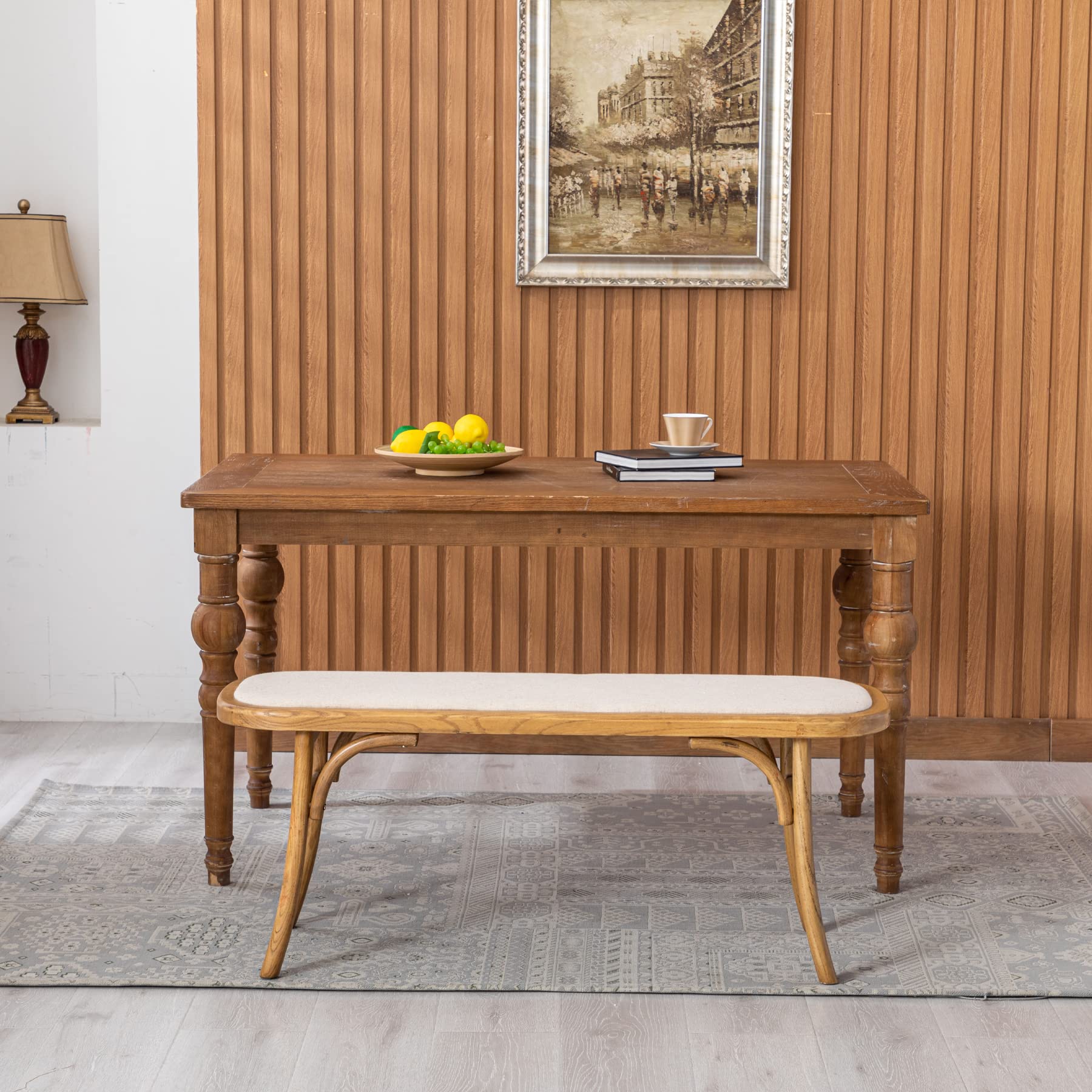 Janoray Wood Dining Bench for Entryway - 1972BH