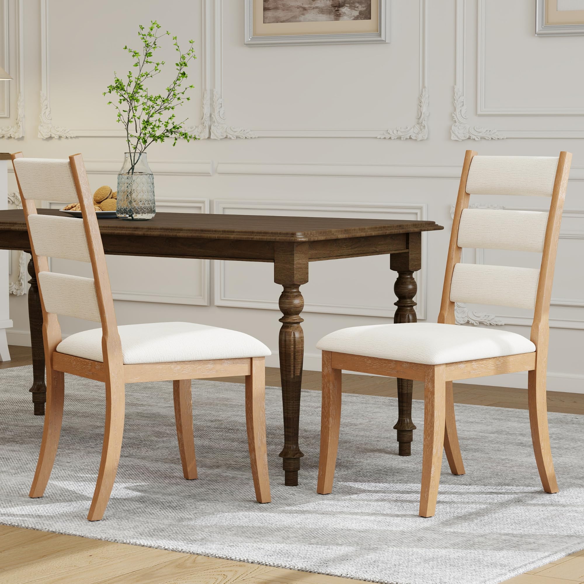 Janoray French Country High Back Dining Chairs - 20424DC