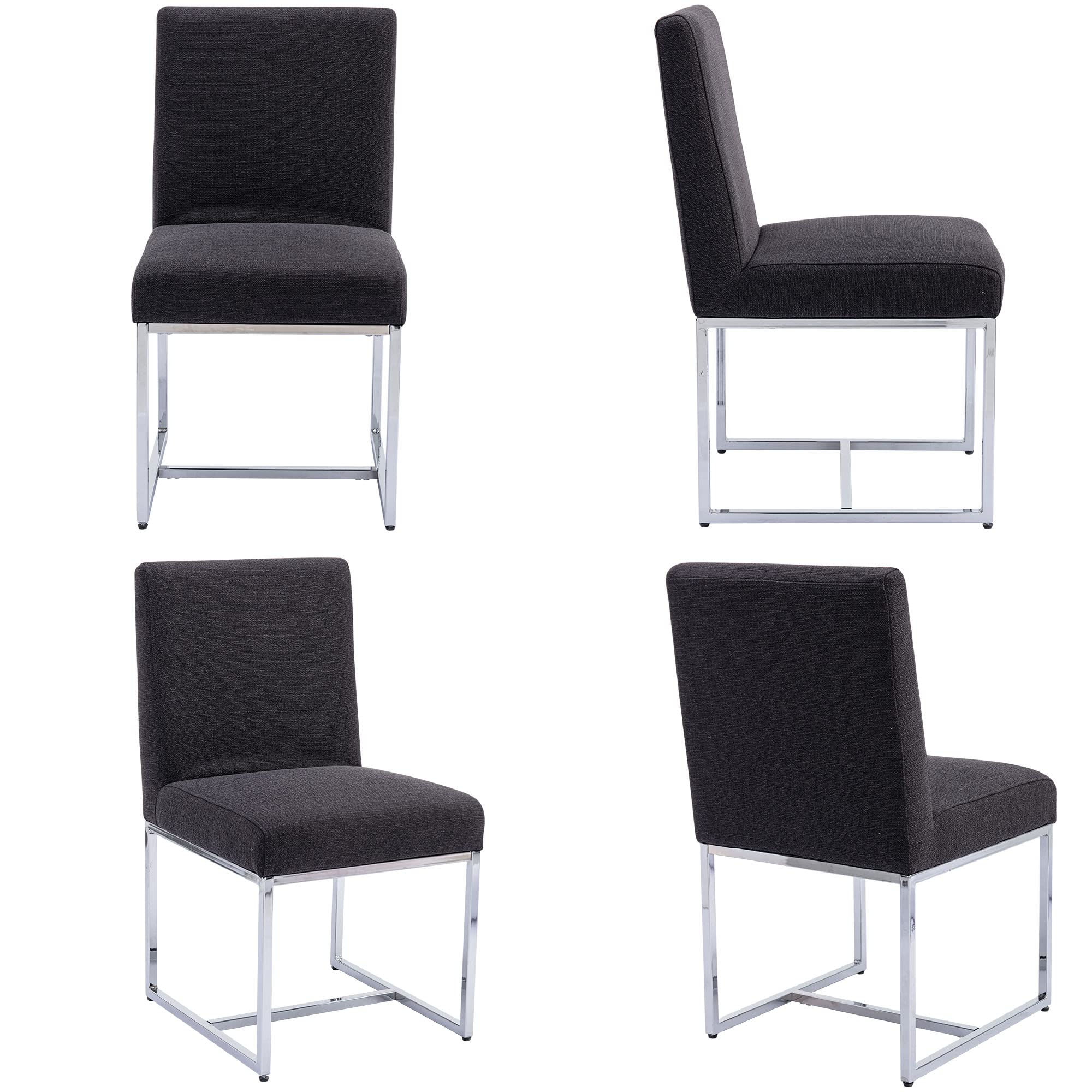 VESCASA Modern Upholstered Dining Chairs Set of 2 - 1488DC