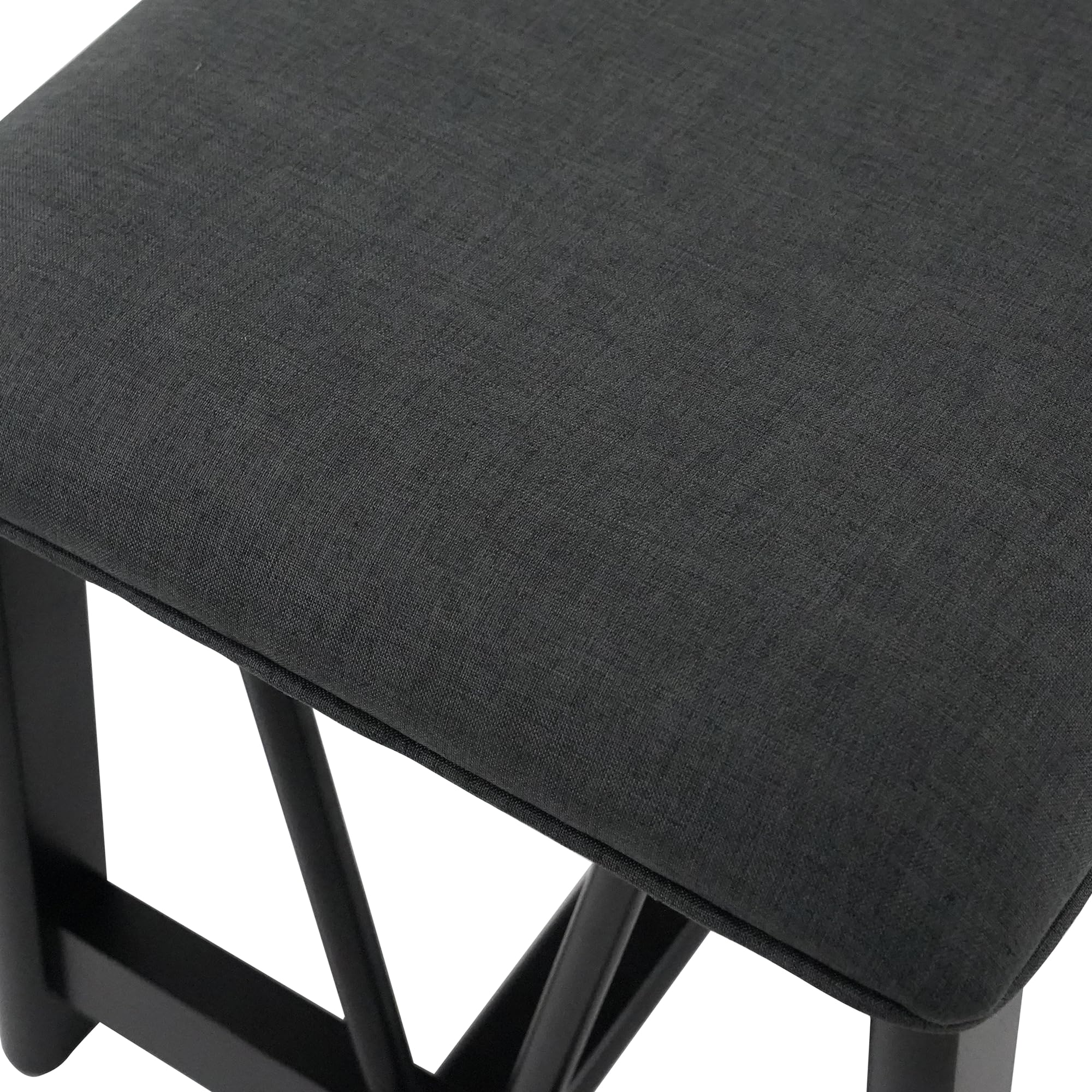 Kmax 44" Farmhouse Upholstered Wood Bench - 6103BH