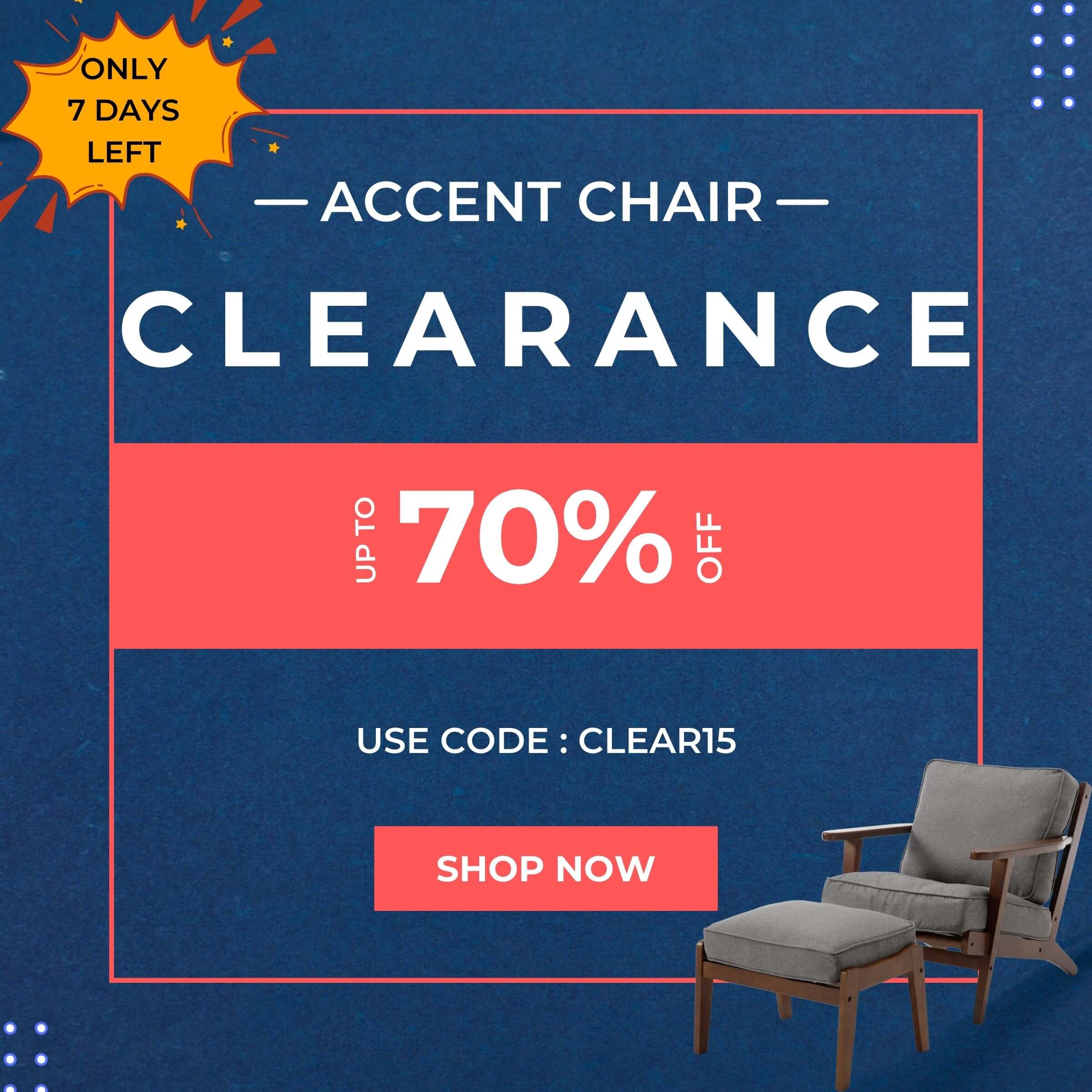 Clearance Accent Chair
