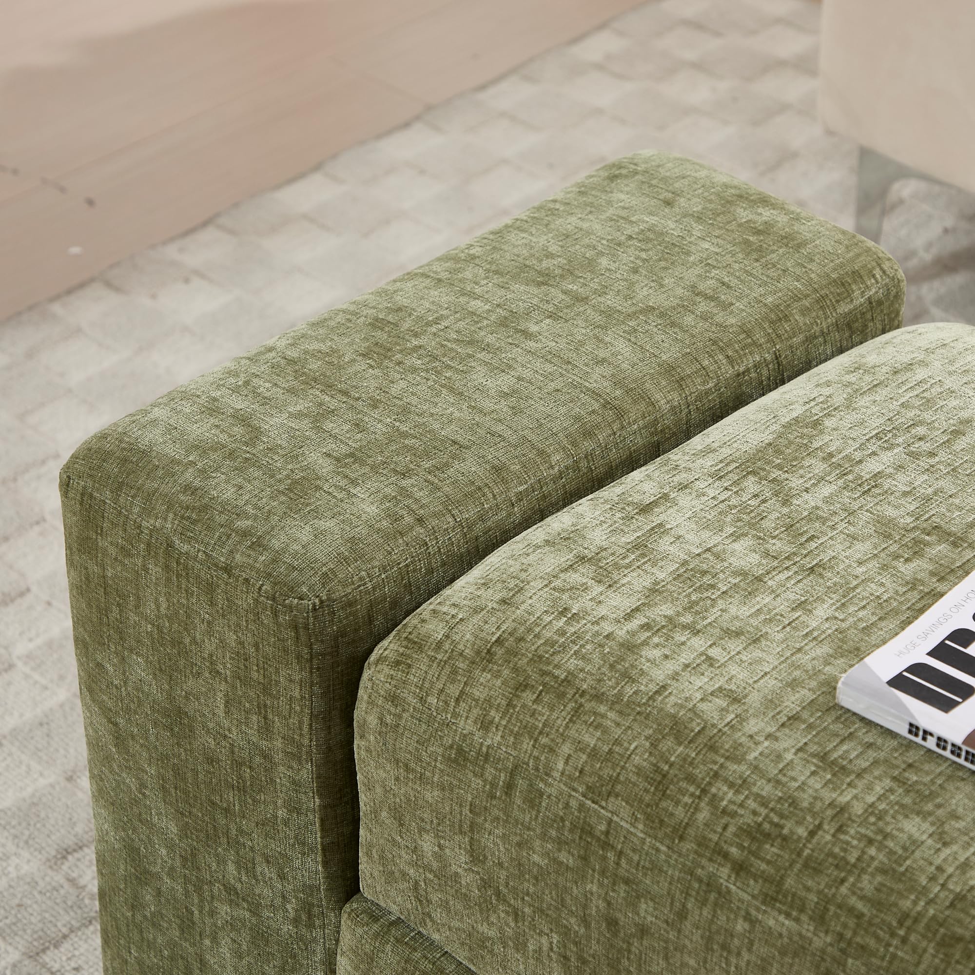 ROCITY 55" Upholstered Storage Bench for Entryway and Bedroom - 7060BH