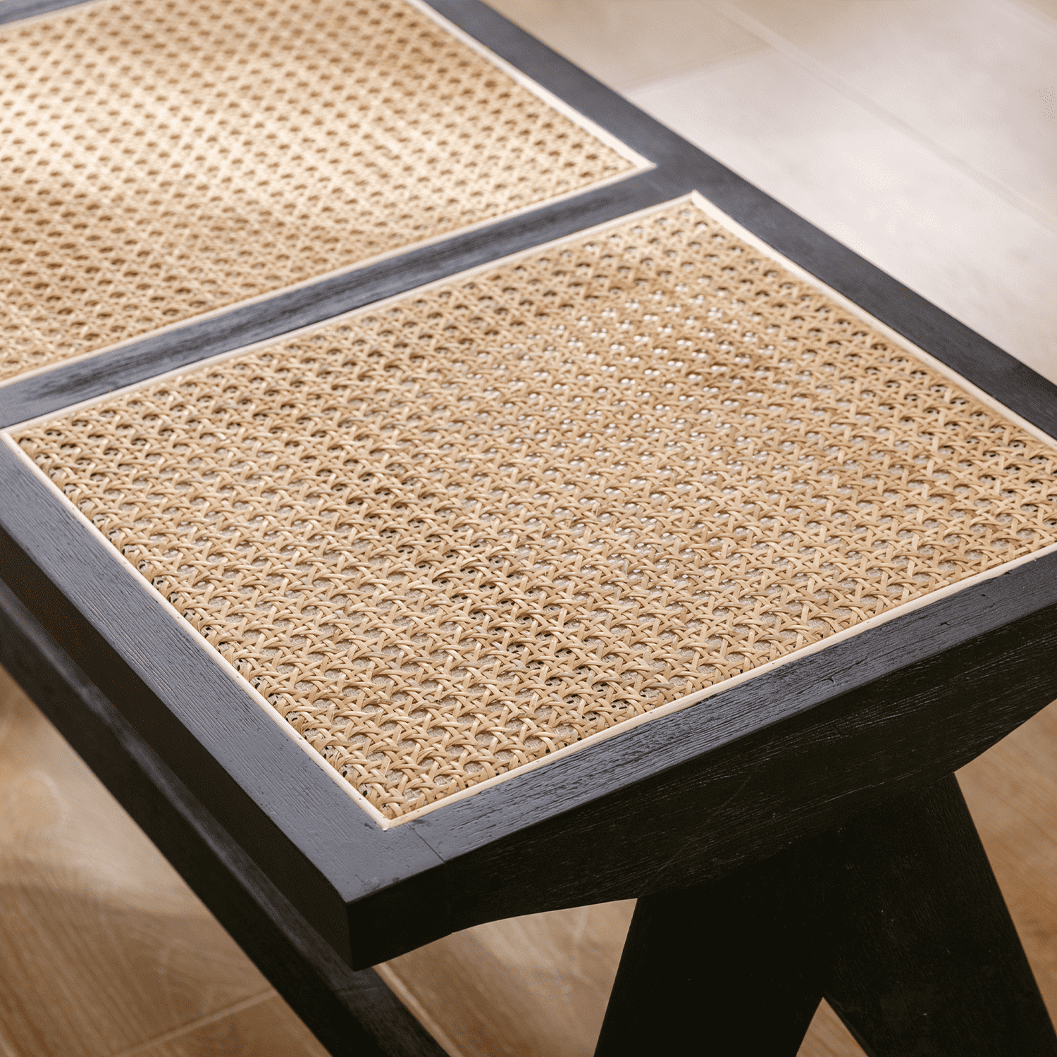 Kmax 42"L Wicker & Rattan Solid Color Accent Bench - 2545BH