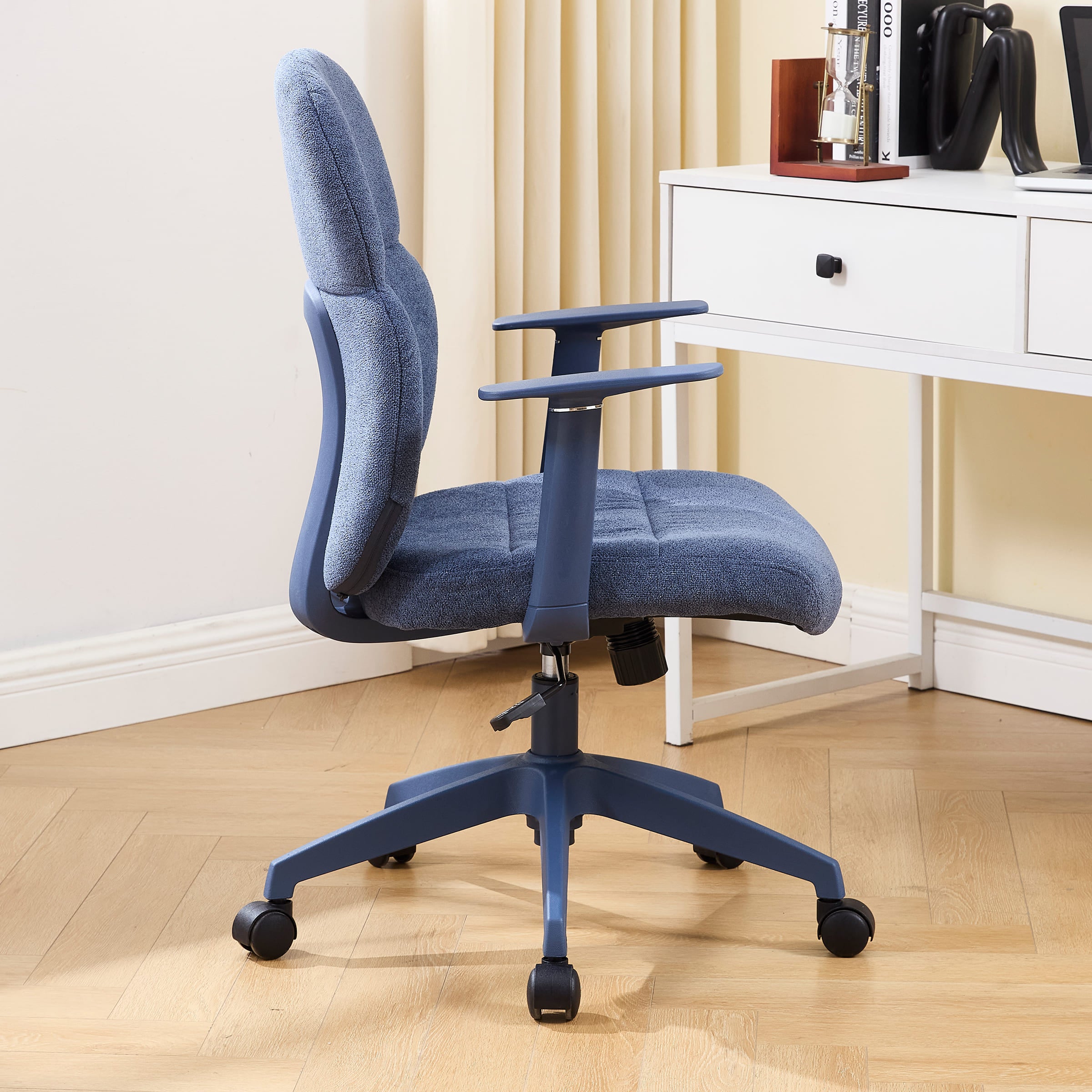 Kmax Adjustable Rolling Desk Chair with Armrest - X259OC