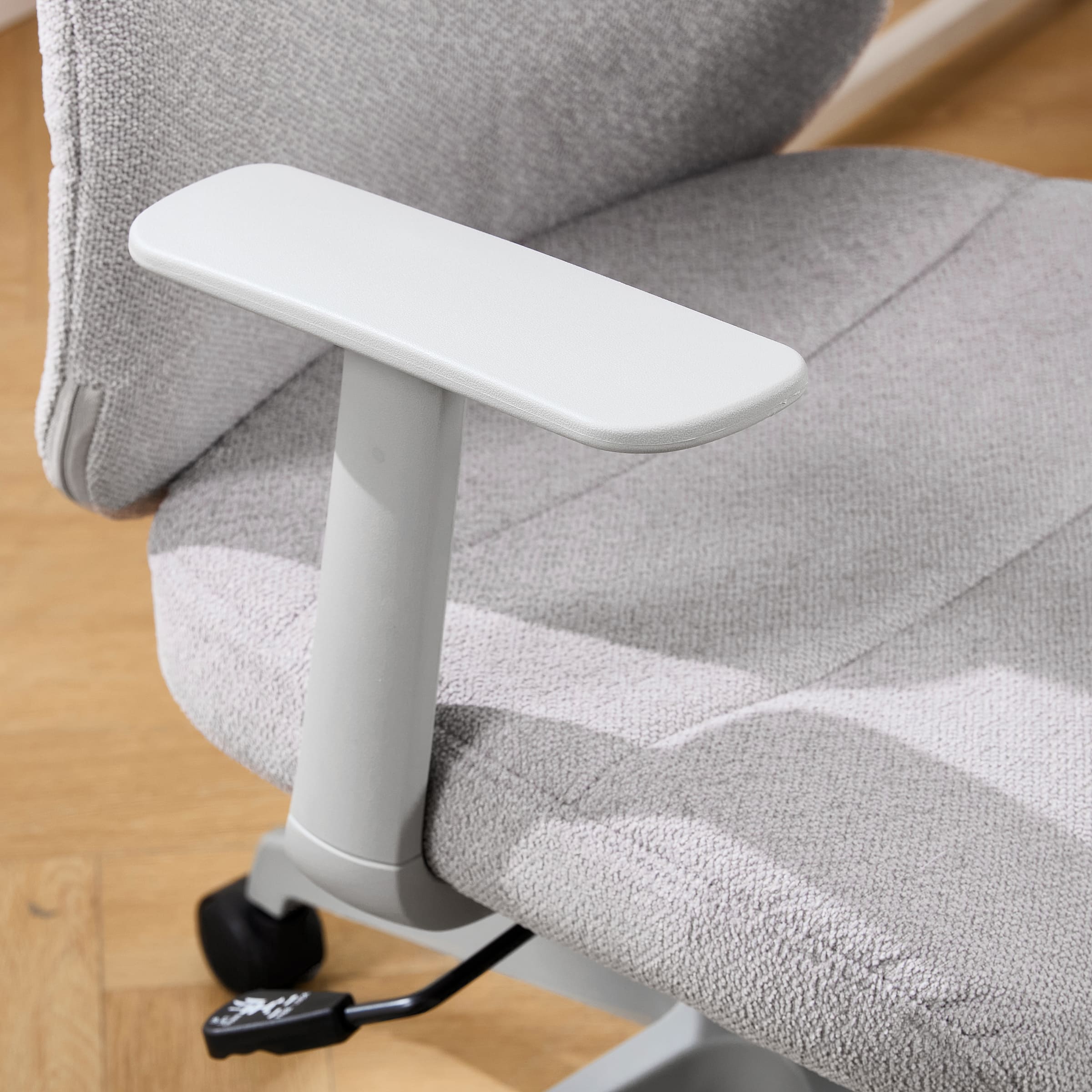 Kmax Adjustable Rolling Desk Chair with Armrest - X259OC