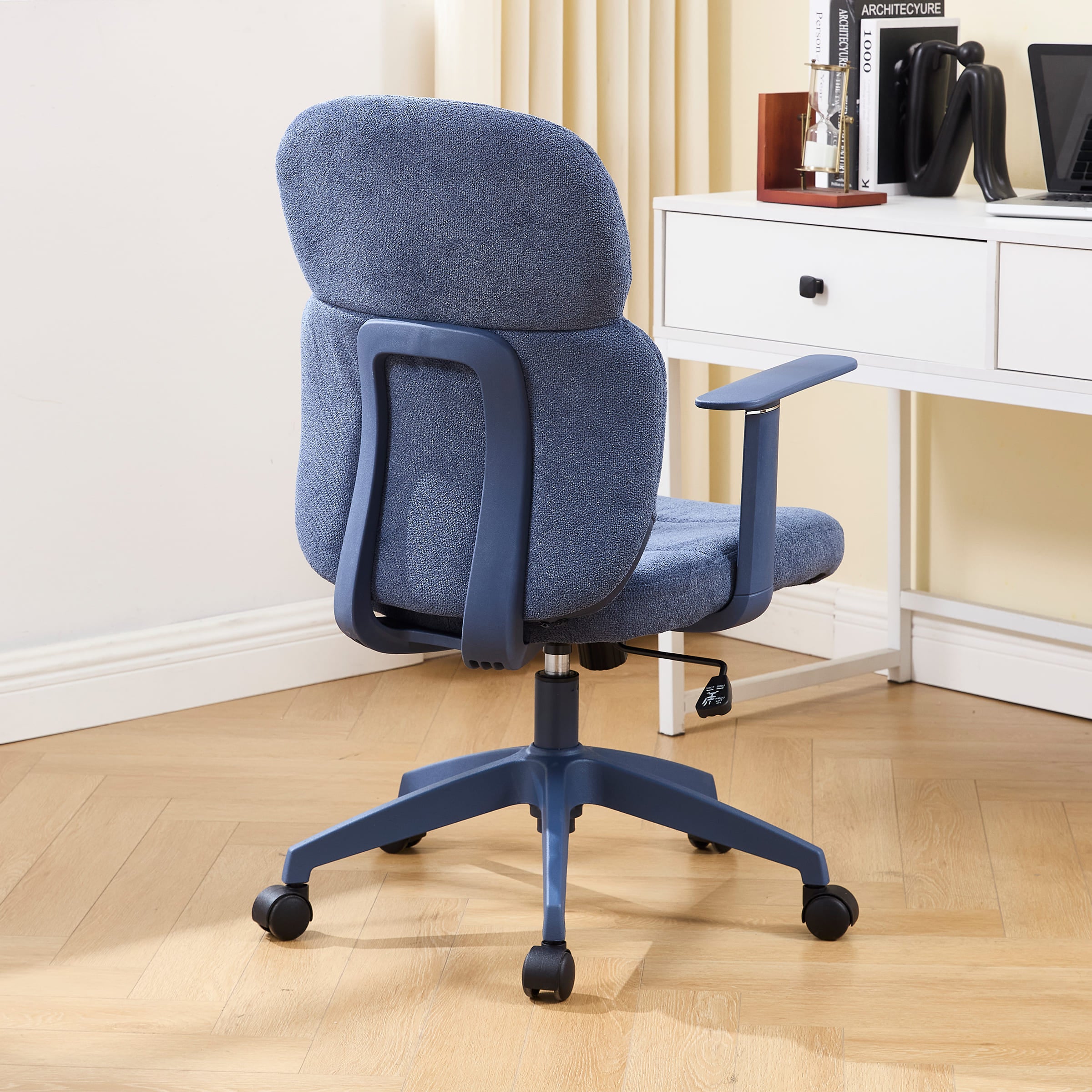 Kmax Adjustable Rolling Desk Chair with Armrest - X259OC